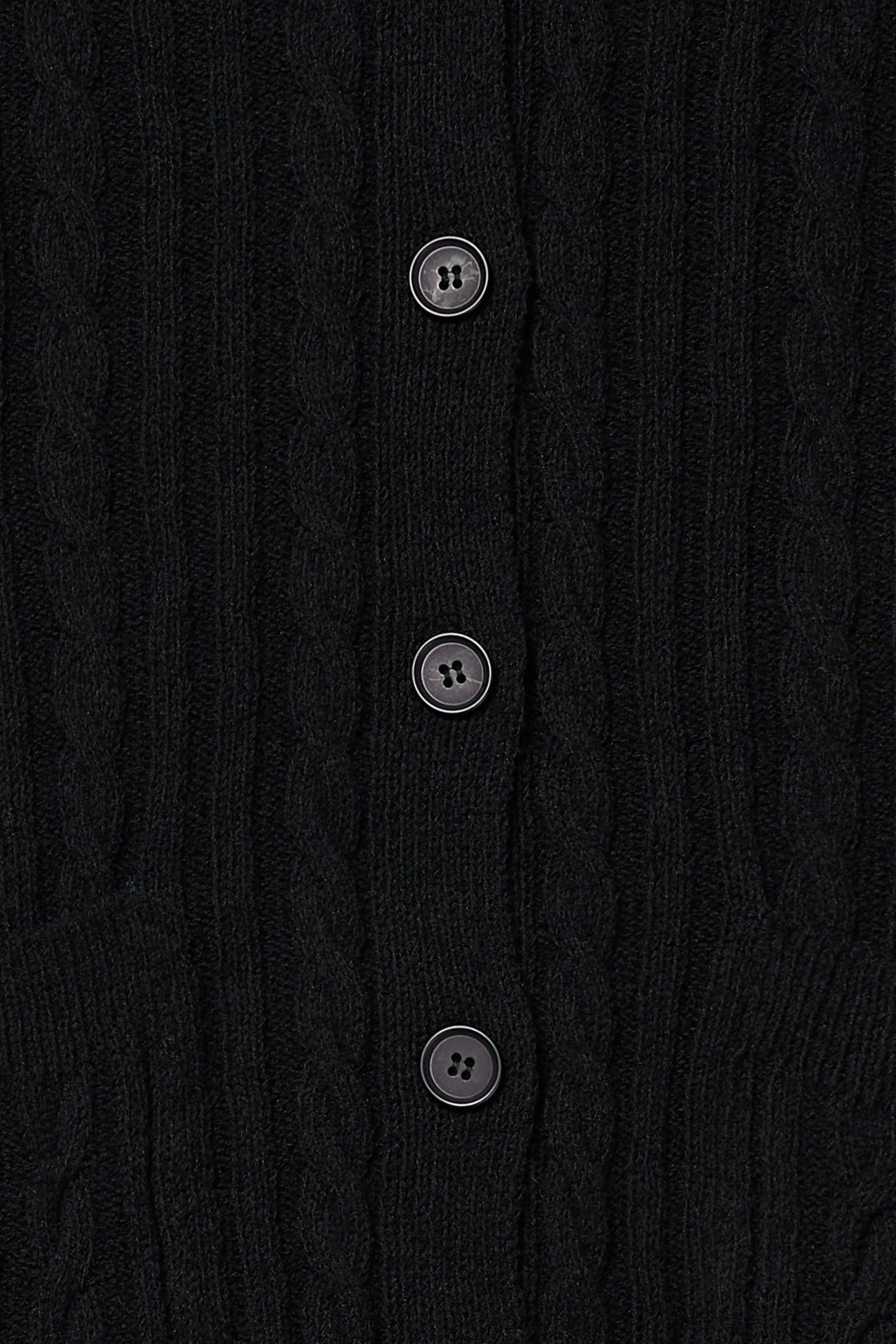Deinet - Deinet Cable Cardigan (Black) product image 16 | TRAB K-Fashion Australia