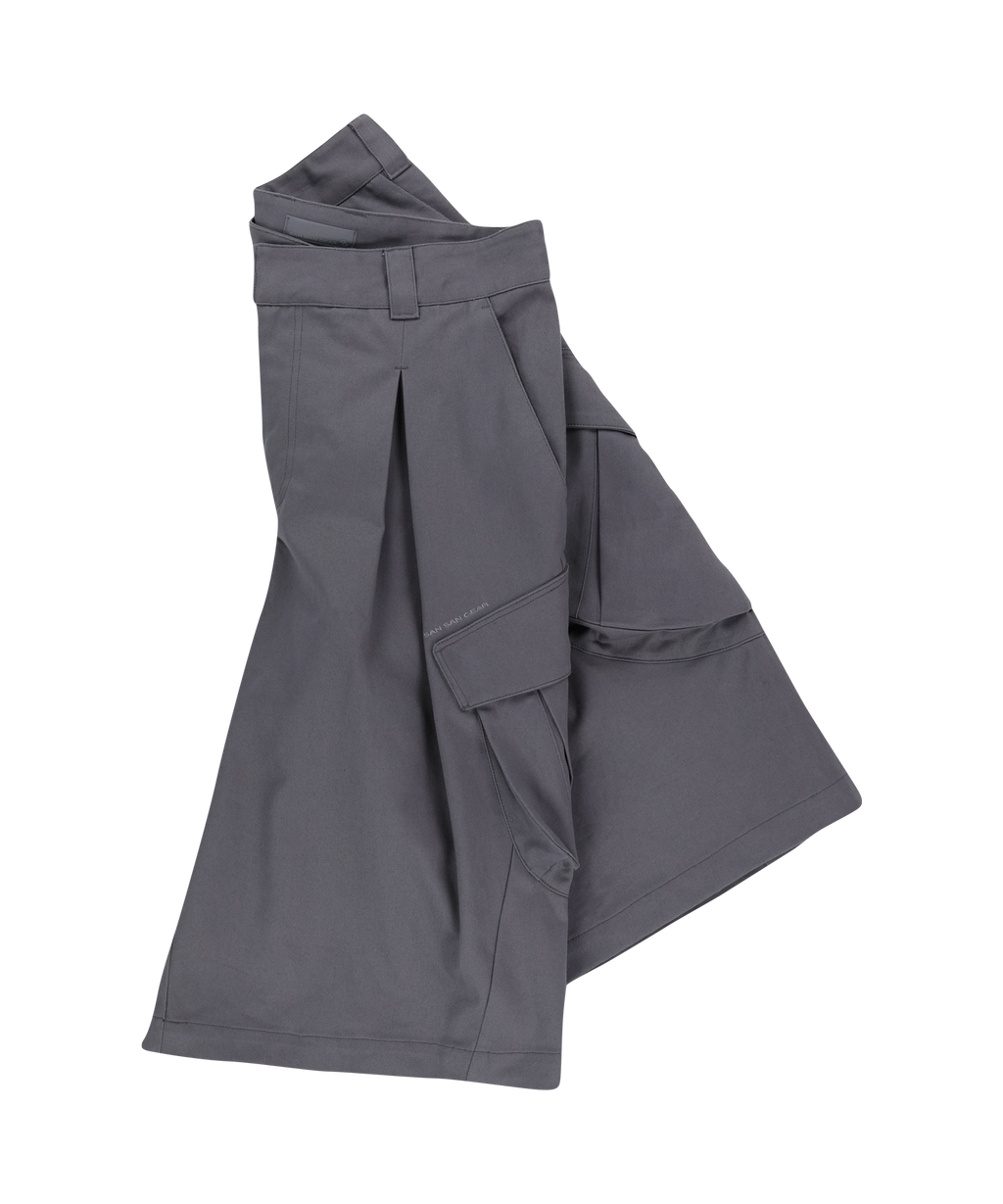San San Gear - Capri Pants (Purple Grey) product image 6 | TRAB K-Fashion Australia