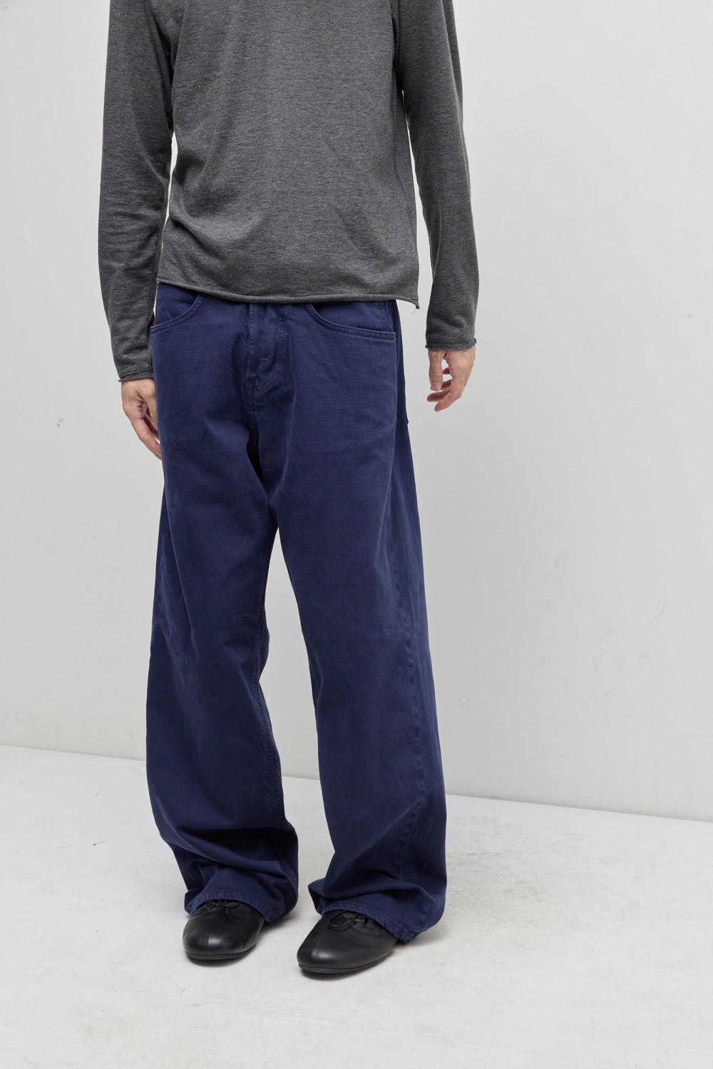 Hatchingroom - Regular Selvedge Jeans Over Dyed French (Blue) product image 17 | TRAB K-Fashion Australia