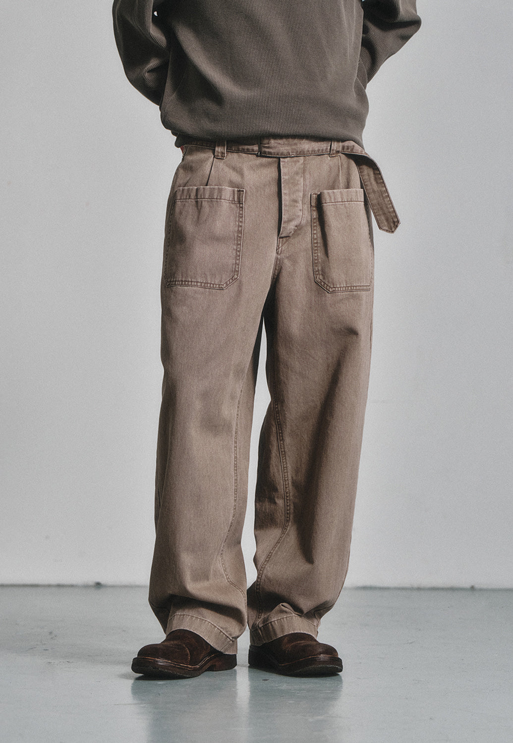 Art if acts - French M-35 Pants (Wood) product image 5 | TRAB K-Fashion Australia