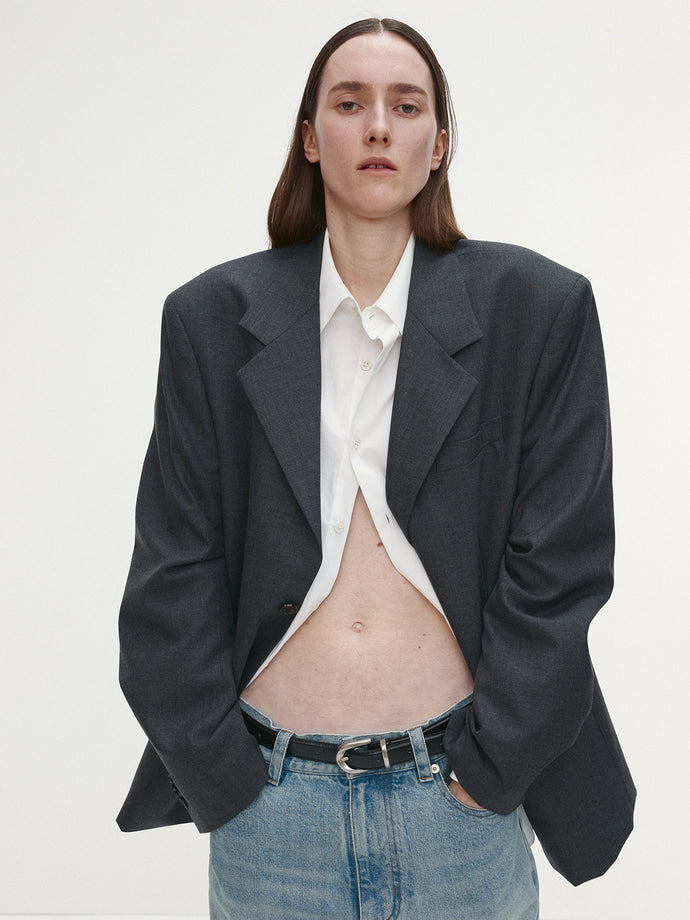 Tonywack - Straight-Leg Denim Jeans (Washed Light Blue) product image 1 | TRAB K-Fashion Australia