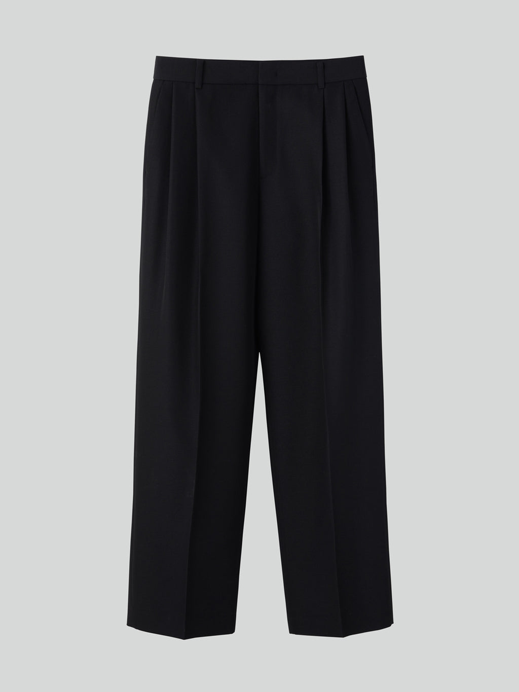 Recto - Double Pleated Suit Pants (Black) product image 4 | TRAB K-Fashion Australia