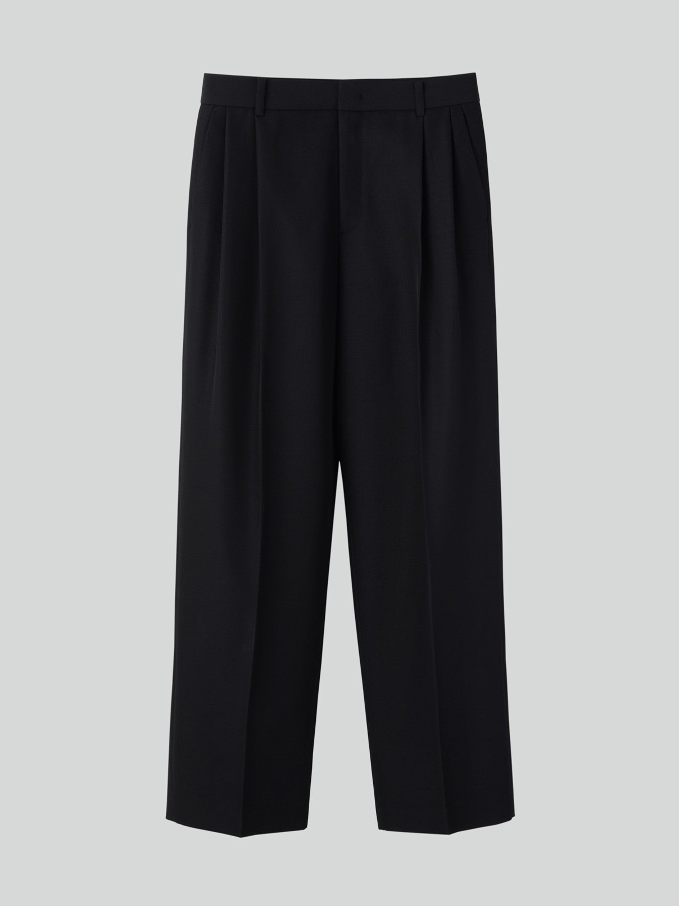 Recto - Double Pleated Suit Pants (Black) product image 4 | TRAB K-Fashion Australia