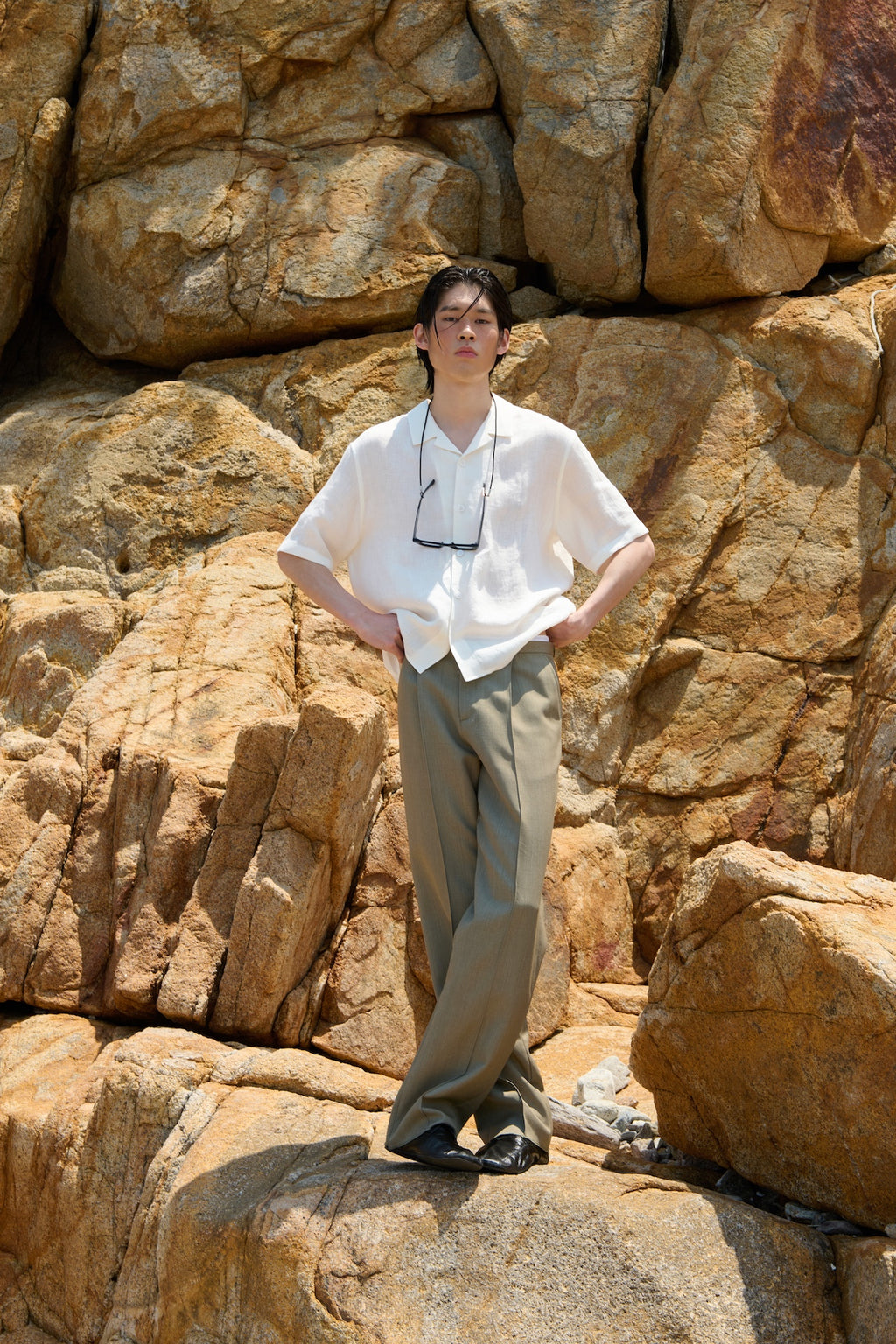 STU - Linen Shirt (Ivory) product image 5 | TRAB K-Fashion Australia