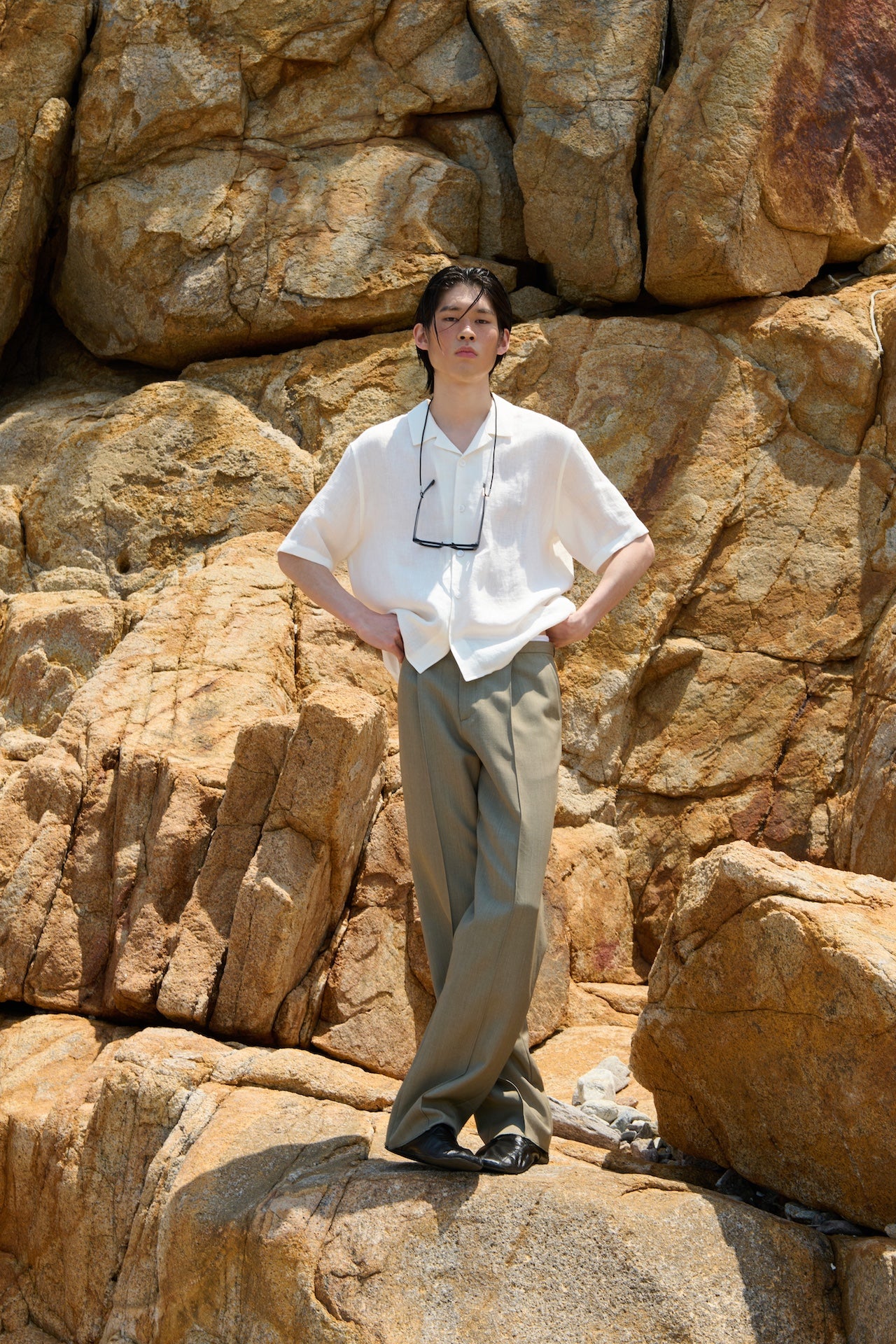 STU - Linen Shirt (Ivory) product image 5 | TRAB K-Fashion Australia