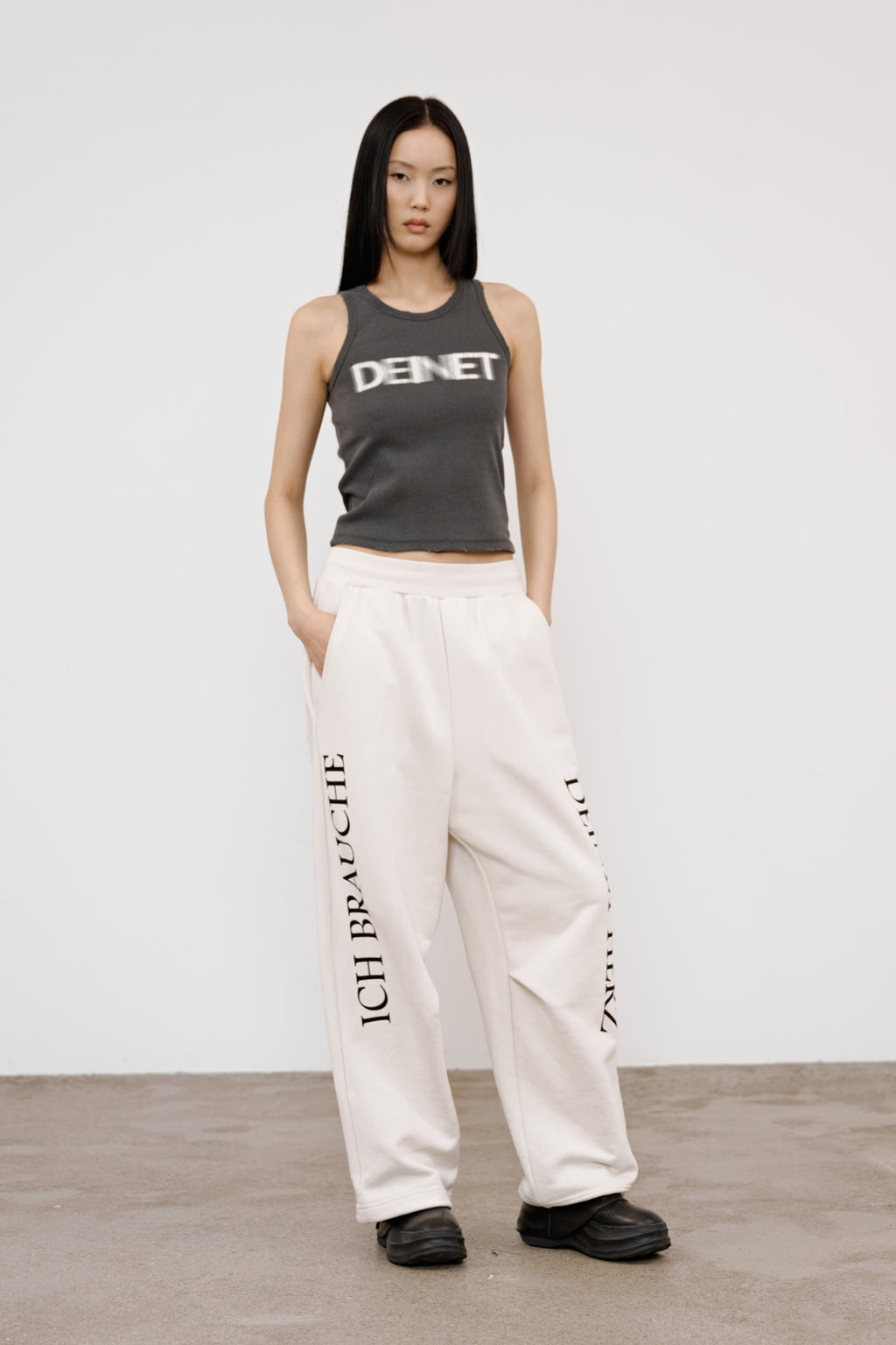 Deinet - Graphic Sleeveless (Charcoal) product image 4 | TRAB K-Fashion Australia