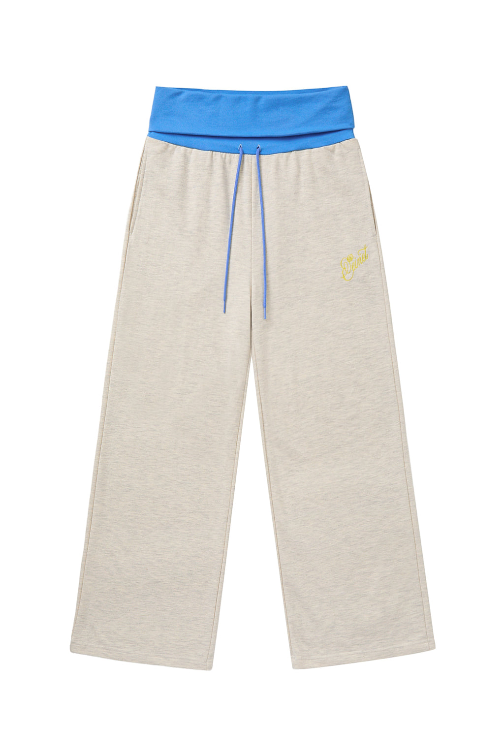 Deinet - Rose Double Sweat Pants (Melange White) product image 9 | TRAB K-Fashion Australia