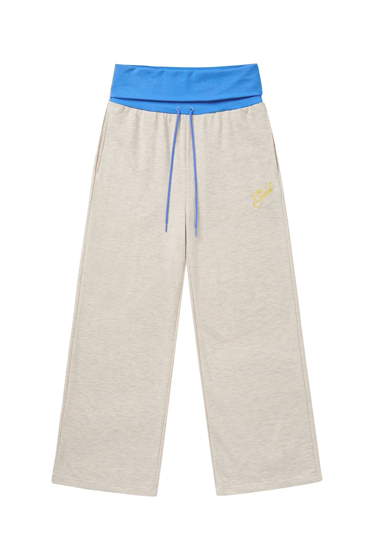 Deinet - Rose Double Sweat Pants (Melange White) product image 9 | TRAB K-Fashion Australia