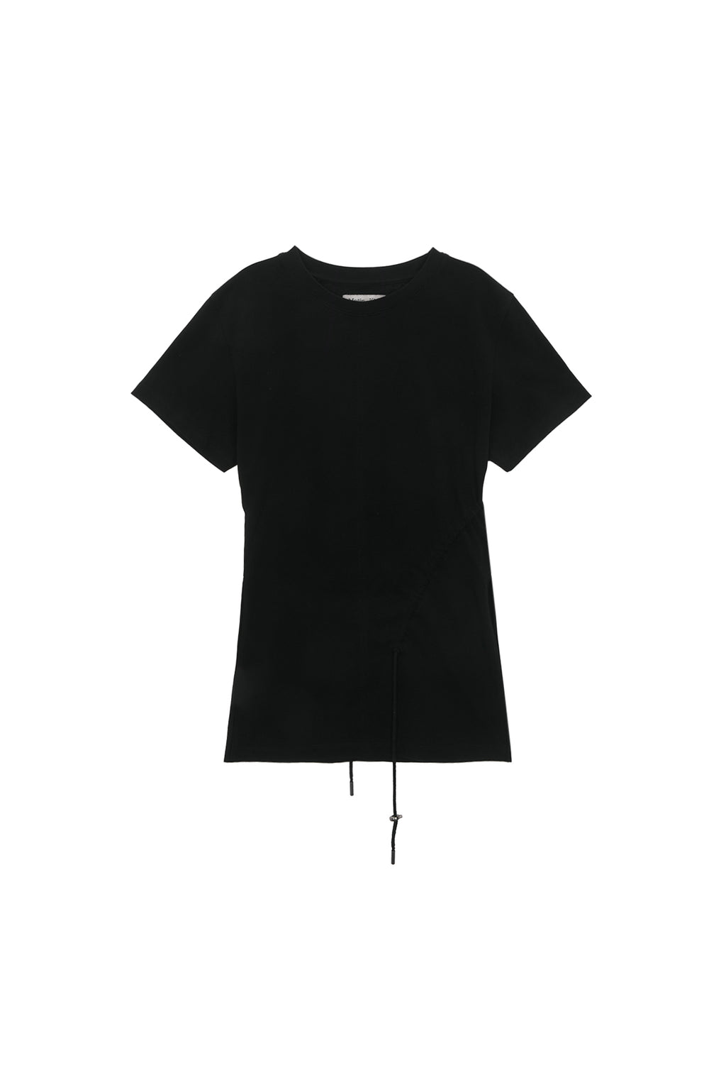 Matin Kim - String Slit Detail Top (Black) product image 3 | TRAB K-Fashion Australia