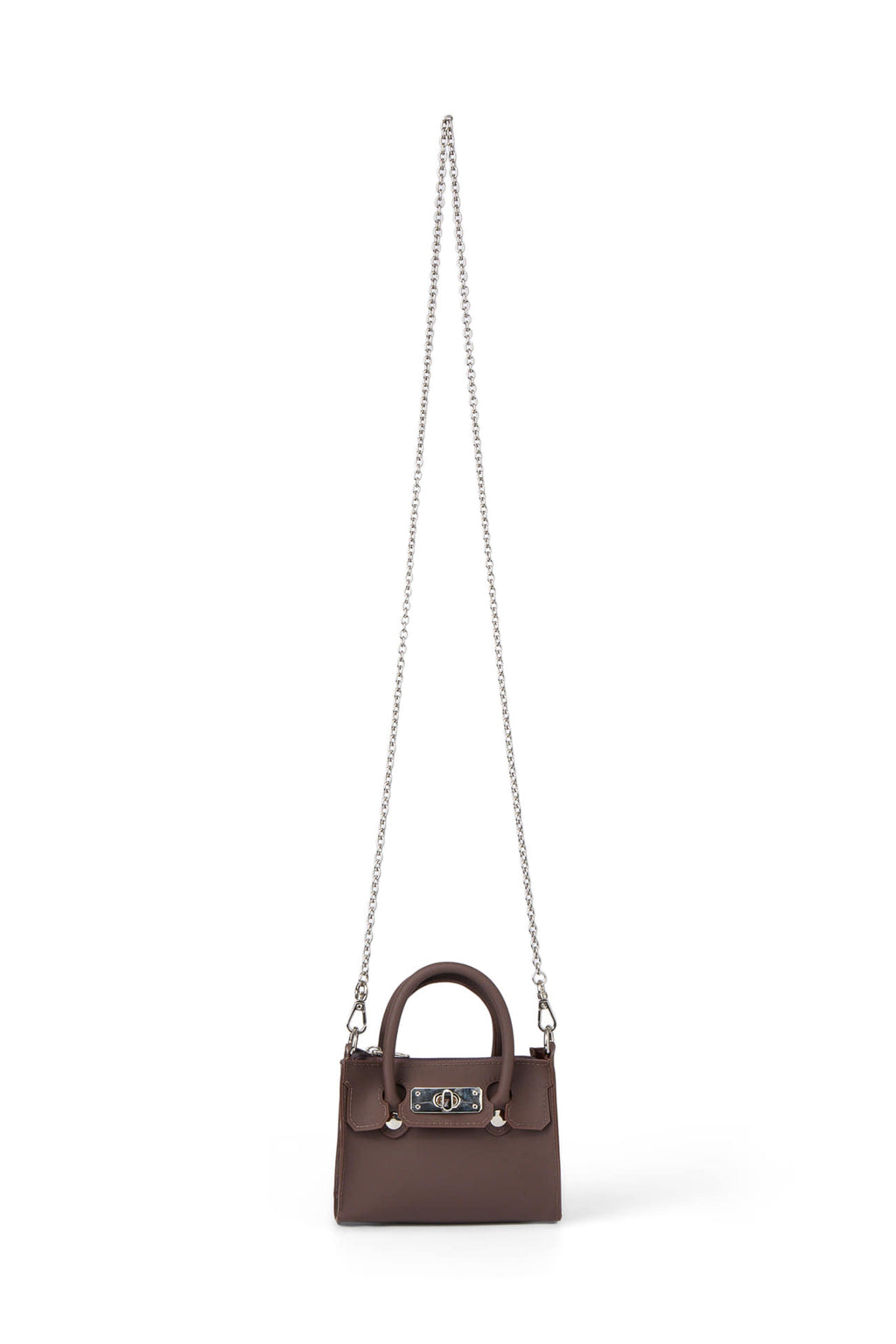 Deinet - Jelly Chain Mini Bag (Brown) product image 6 | TRAB K-Fashion Australia