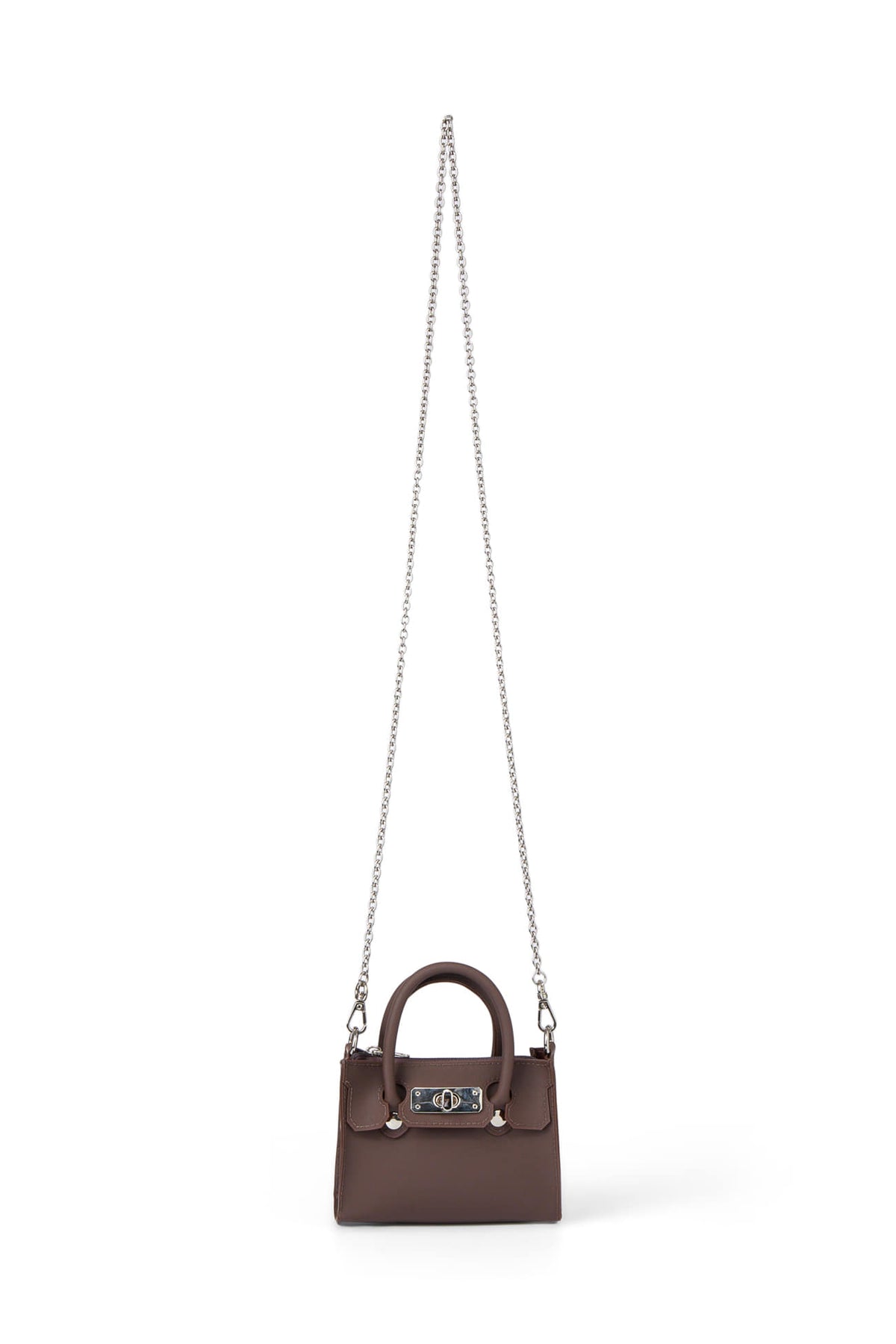 Deinet - Jelly Chain Mini Bag (Brown) product image 6 | TRAB K-Fashion Australia