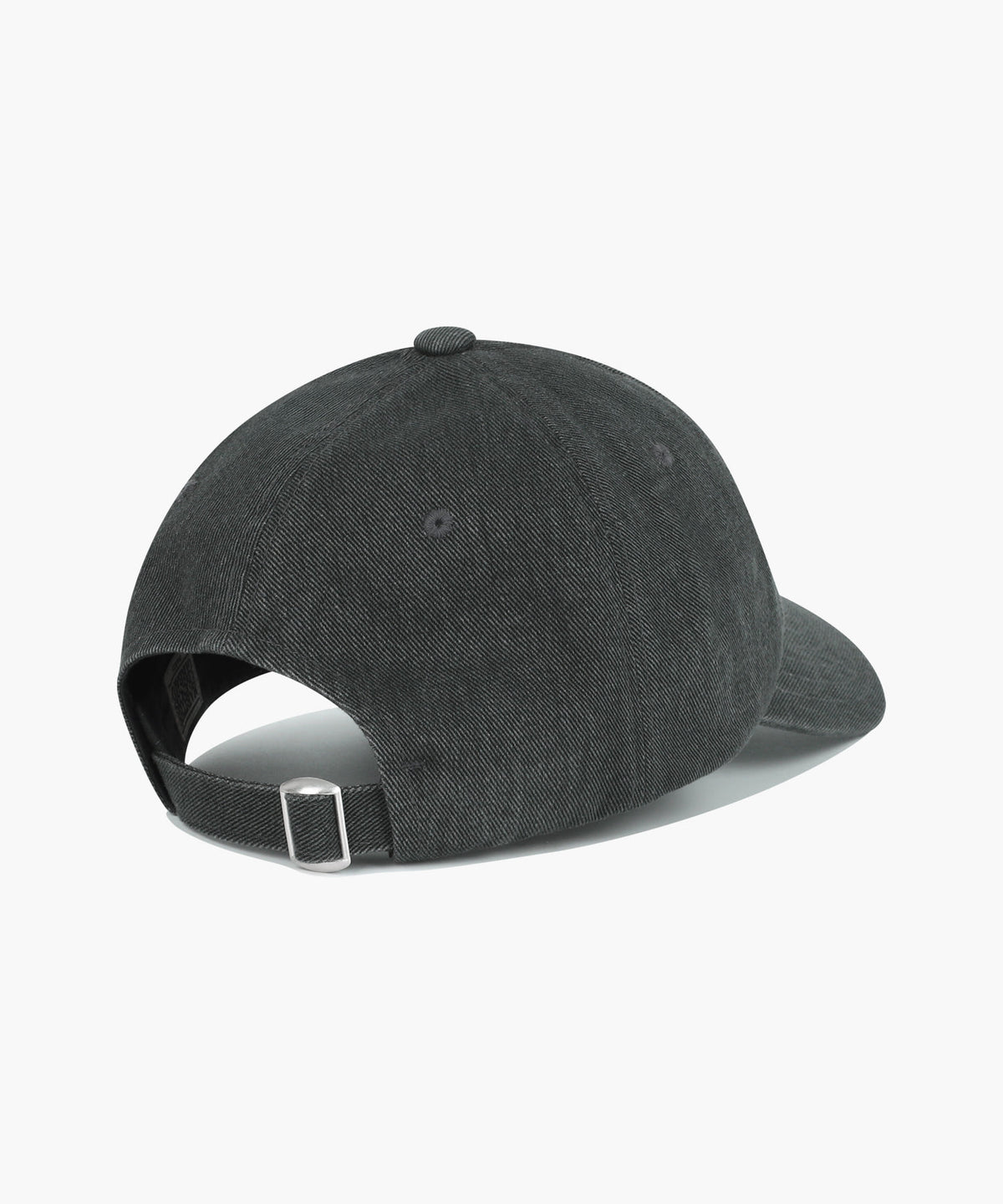 Marithe & Francois Girbaud - Applique Washed Small Classic Logo Cap (Washed Black) product image 2 | TRAB K-Fashion Australia