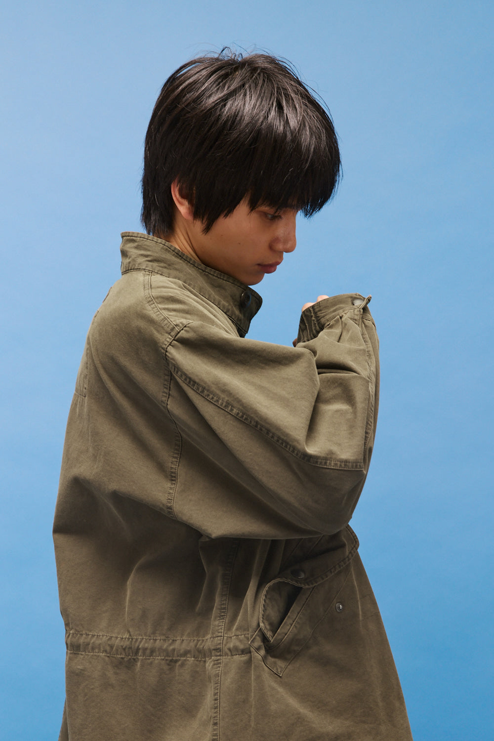 Hatchingroom - Mods Parka (Over Dyed Mud Khaki) product image 12 | TRAB K-Fashion Australia