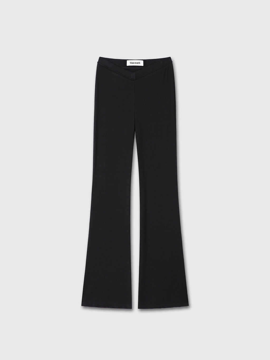 Tonywack - Tencel Ribbed Flared Pants (Black) product image 9 | TRAB K-Fashion Australia
