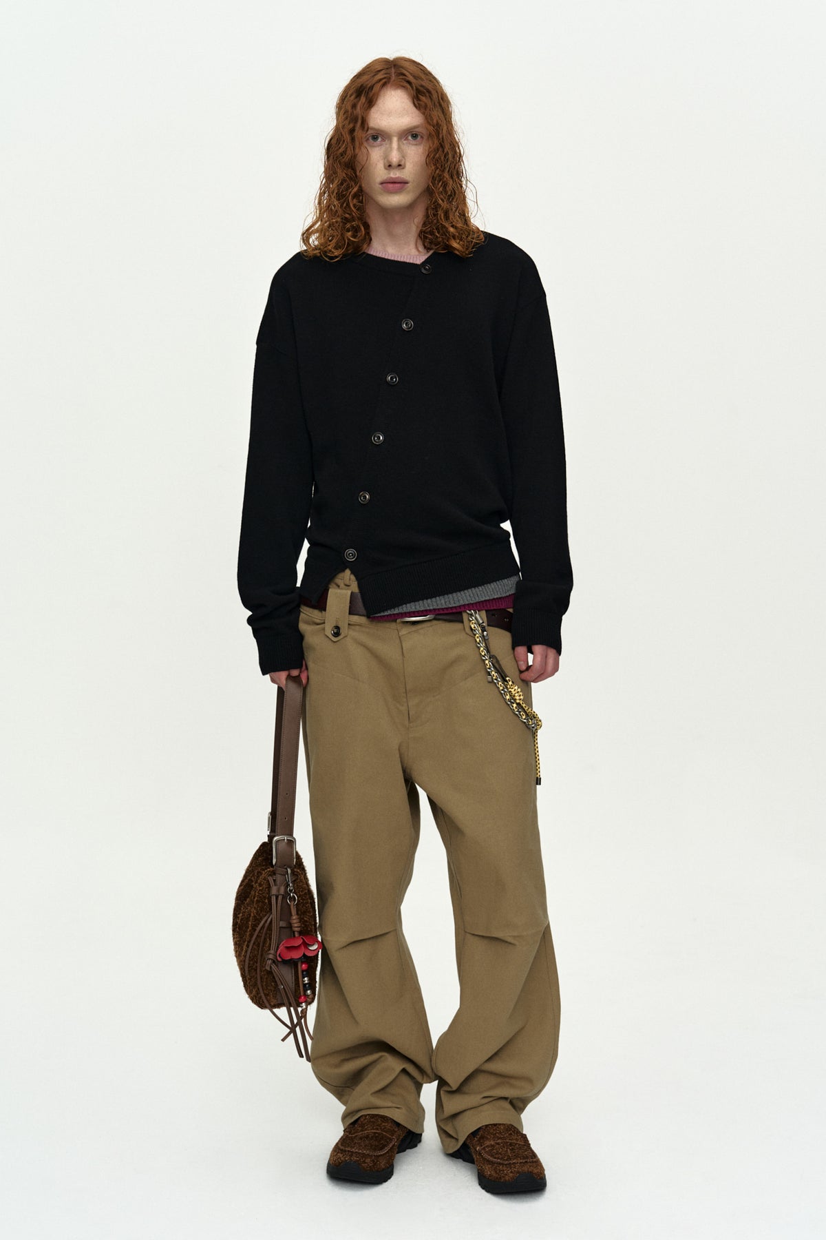 Andersson Bell - Layered Cardigan (Black) product image 6 | TRAB K-Fashion Australia