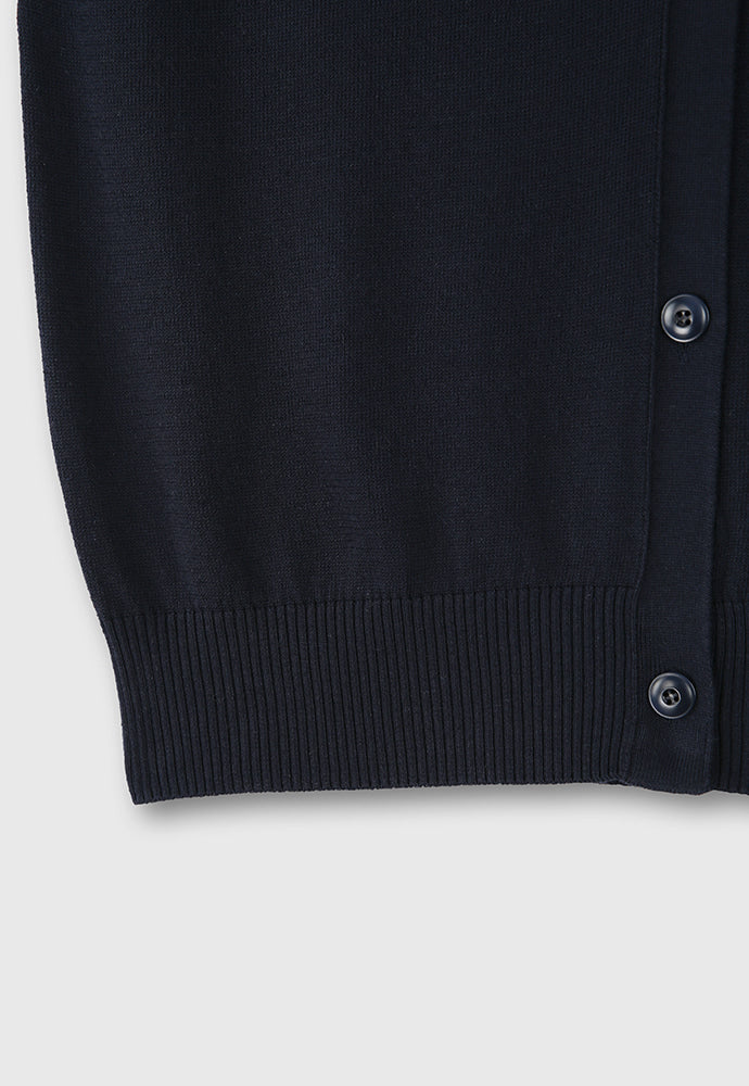 Tonywack - Super Fine Tropical Wool Button Up Vest (Dark Navy) product image 10 | TRAB K-Fashion Australia