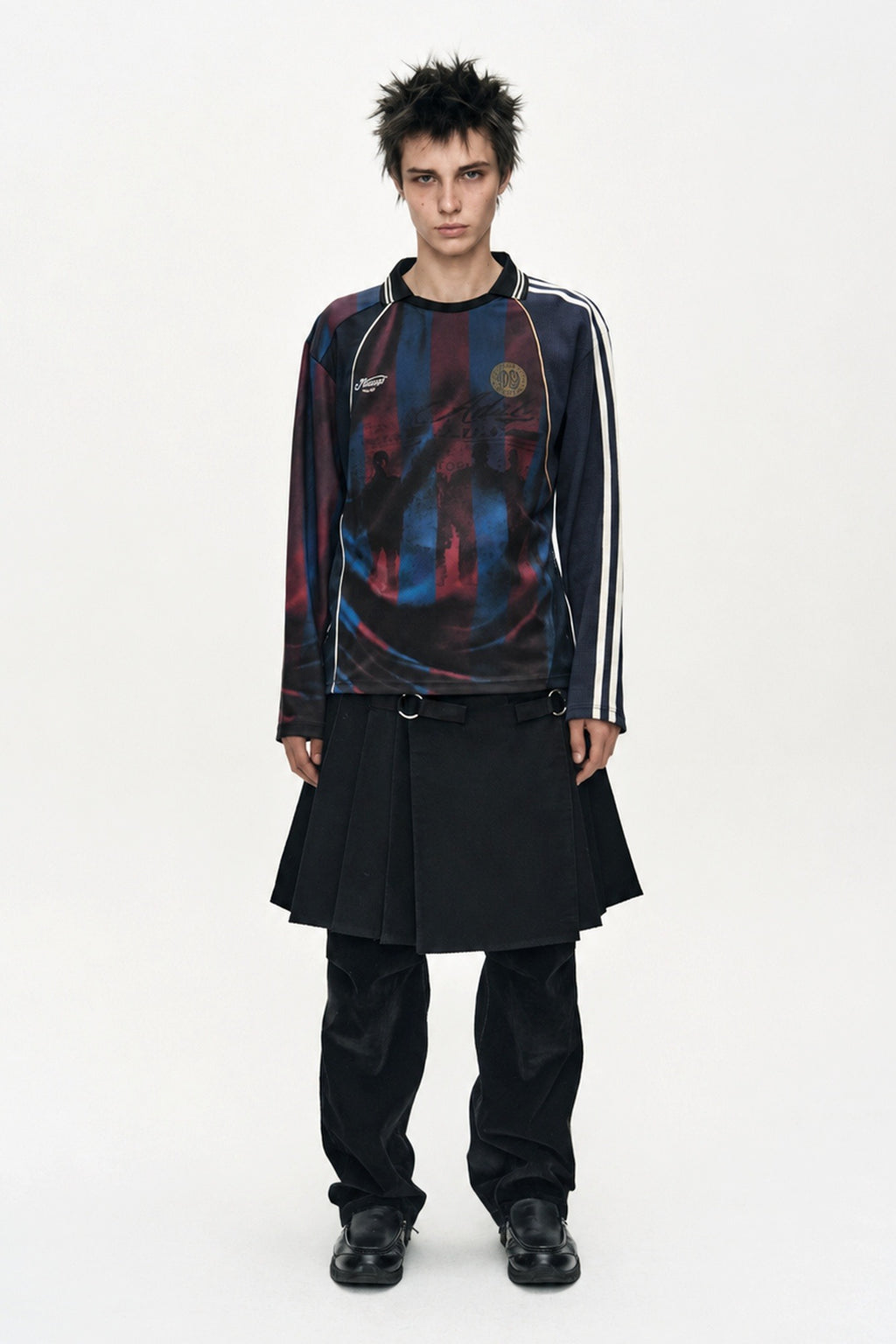 Andersson Bell - Reworked Football Long Sleeve T-Shirt (multi) (Multi) product image 1 | TRAB K-Fashion Australia