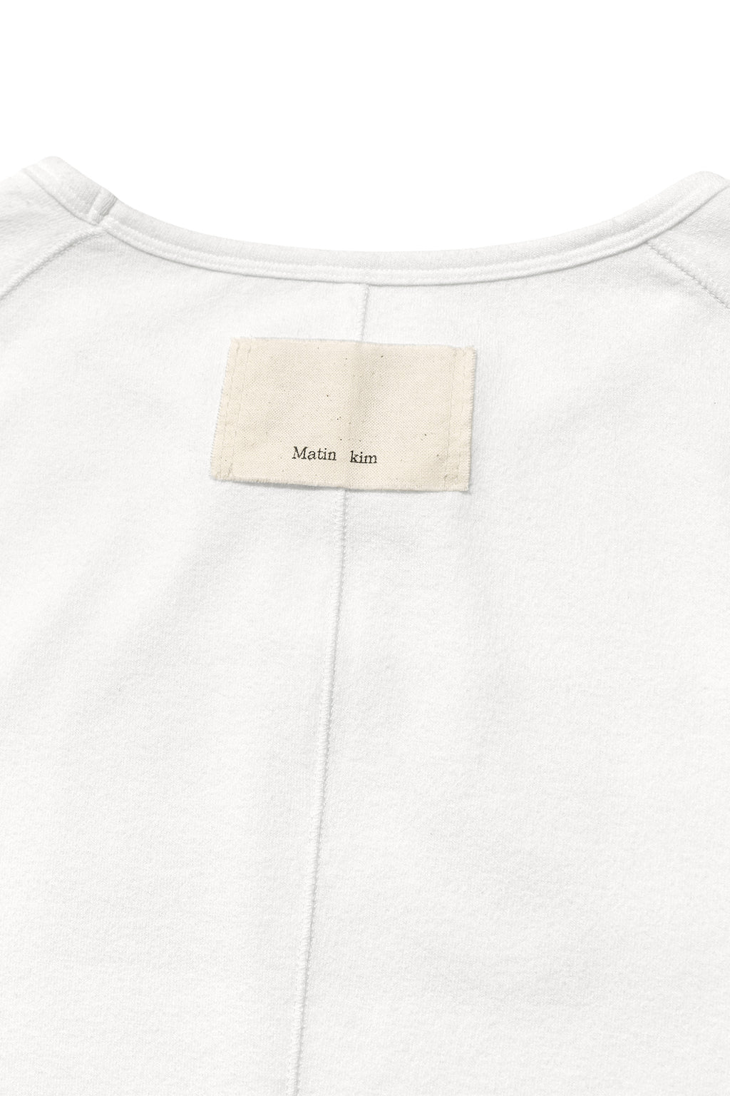 Matin Kim - Rabbit Printing Raglan Slim Top (White) product image 4 | TRAB K-Fashion Australia