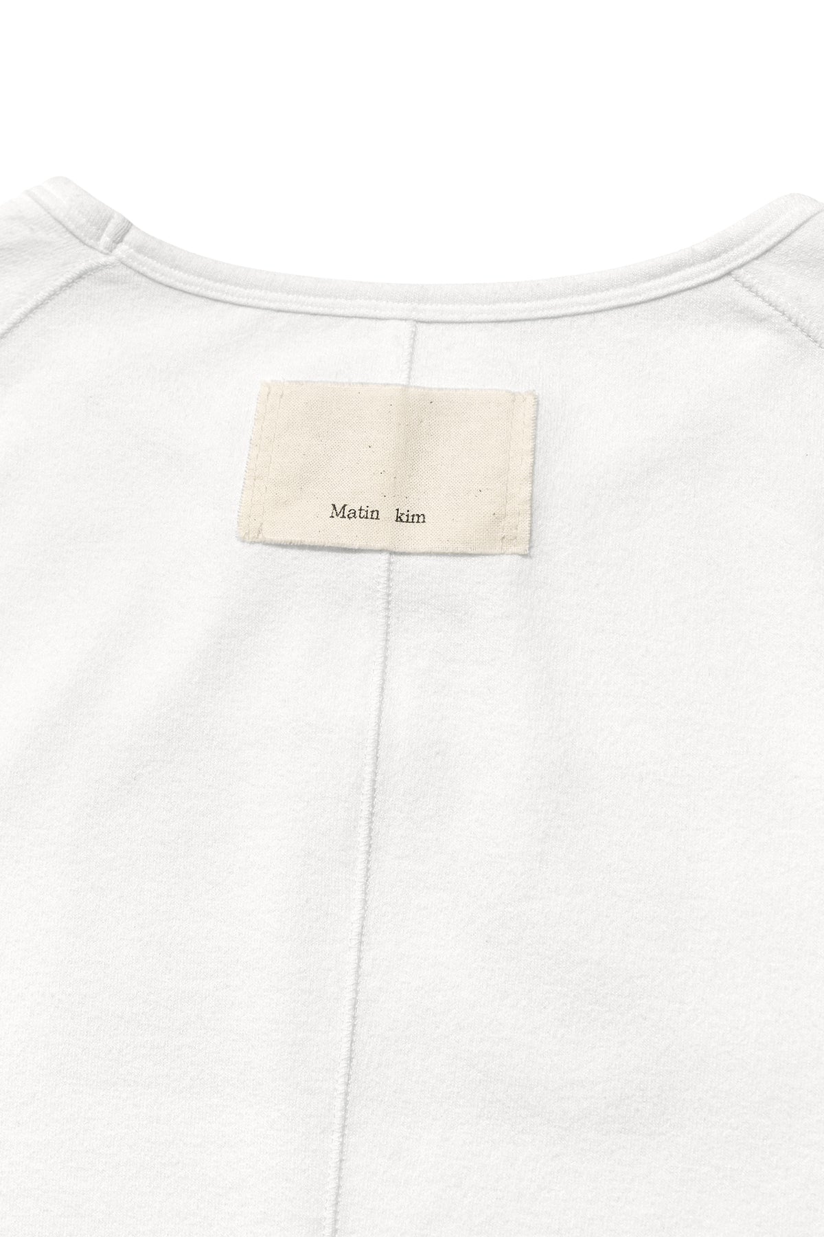 Matin Kim - Rabbit Printing Raglan Slim Top (White) product image 4 | TRAB K-Fashion Australia