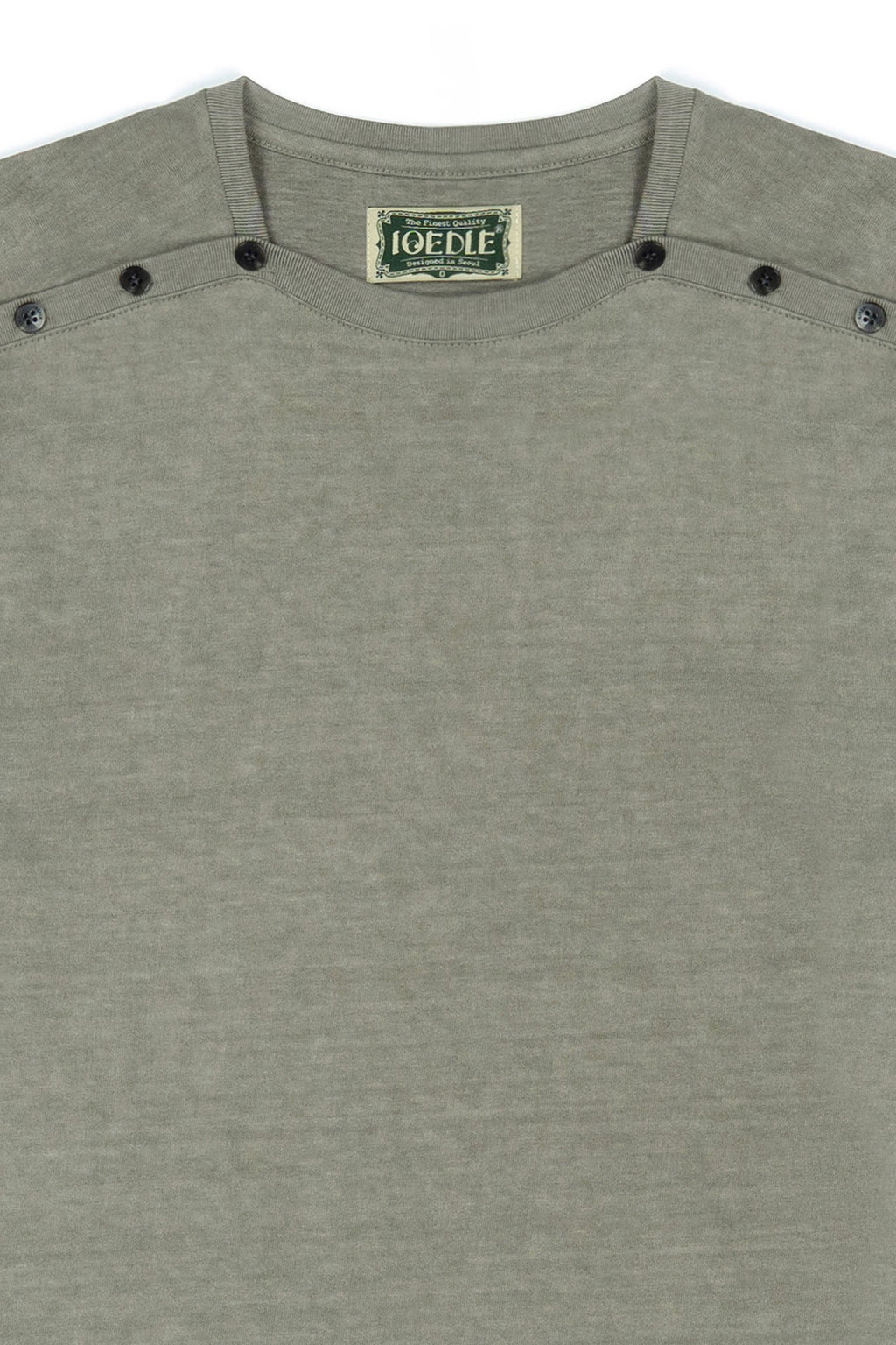 Ioedle - T-Shirt That Fastens (Olive) product image 4 | TRAB K-Fashion Australia