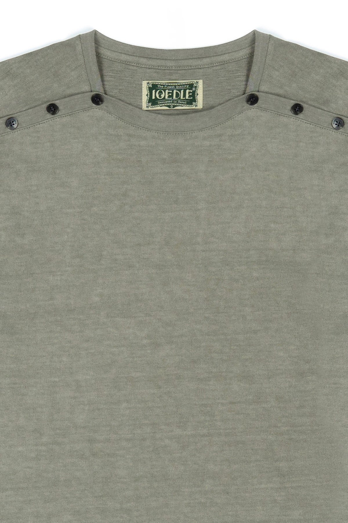 Ioedle - T-Shirt That Fastens (Olive) product image 4 | TRAB K-Fashion Australia