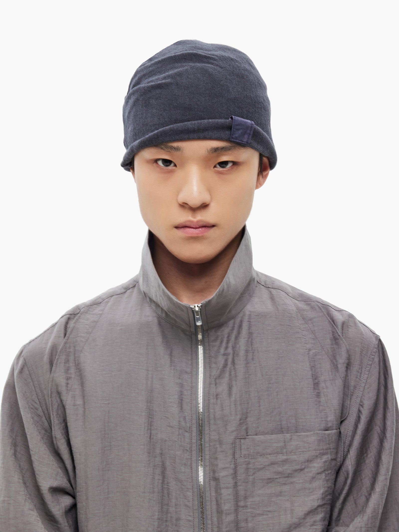 Jiyong Kim - Sun-Bleached Beanie (Grey) product image 1 | TRAB K-Fashion Australia