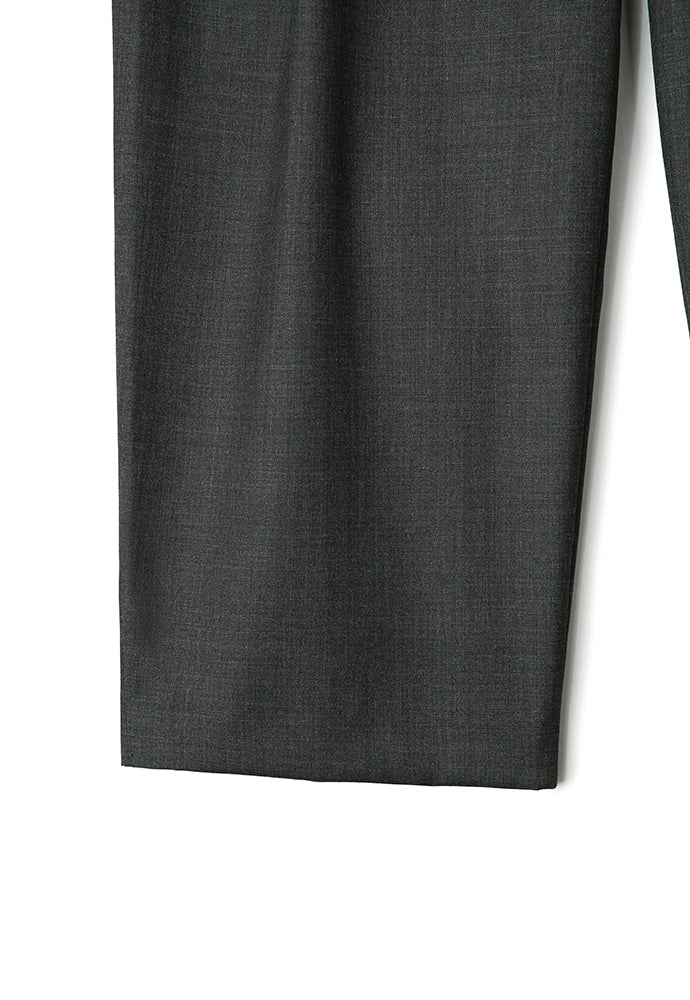 Art if acts - Belted Wool Side Two Tuck Pants (Charcoal) product image 13 | TRAB K-Fashion Australia