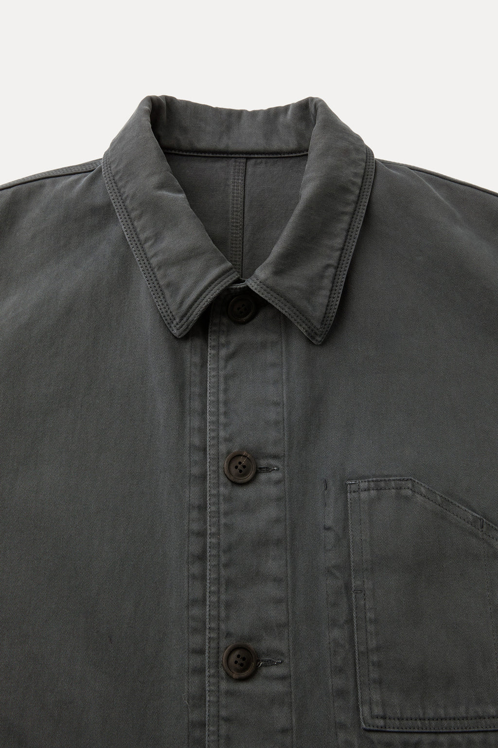 Coor - Dyed Moleskin Chore Jacket (Washed Charcoal) product image 5 | TRAB K-Fashion Australia