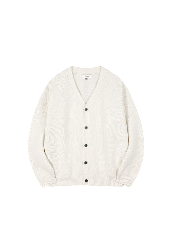 Tonywack - Reflection Patchwork Cardigan (Ecru) product image 1 | TRAB K-Fashion Australia