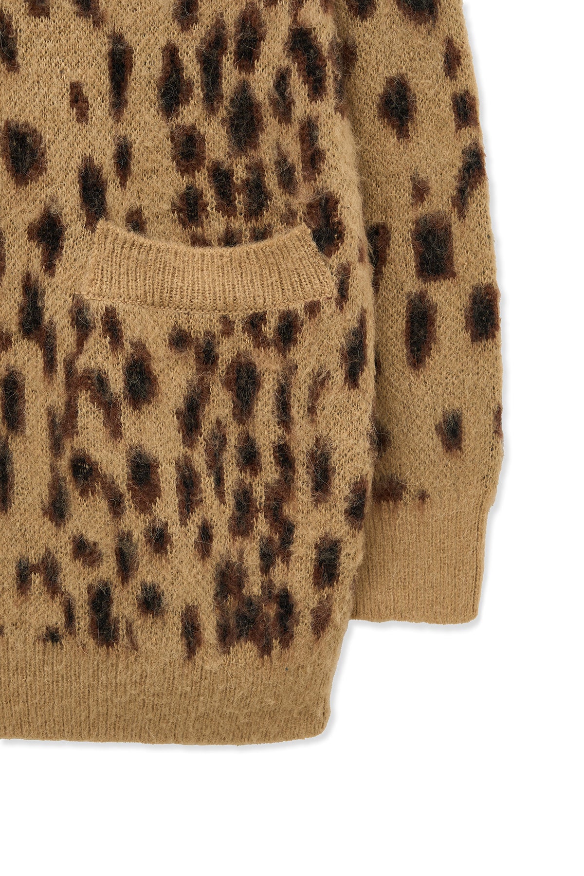 Matin Kim - Brushed Leopard Cardigan (Mix) product image 5 | TRAB K-Fashion Australia