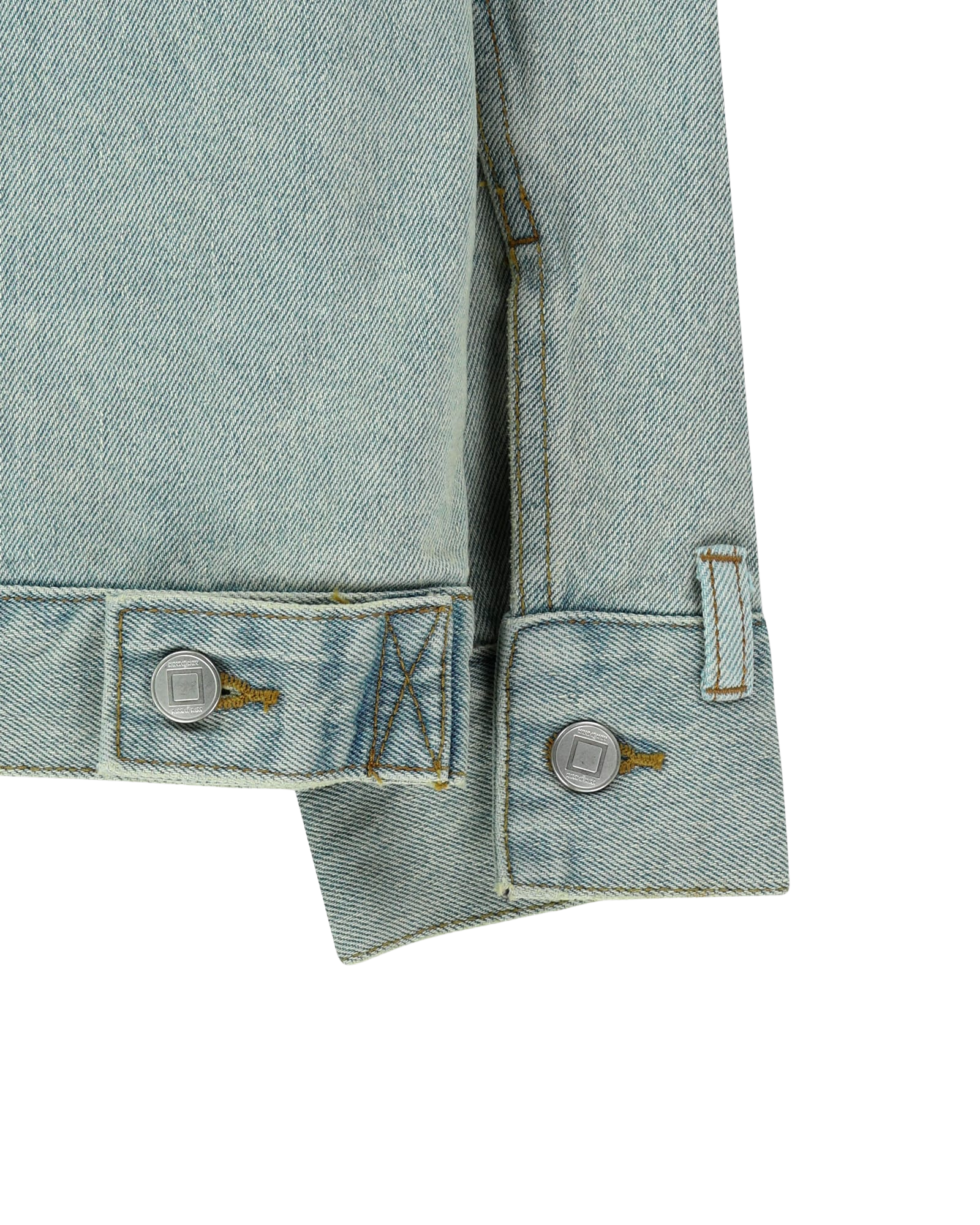 Kimhe Kim - Pearl Tear Denim Jacket (Sky Blue) product image 5 | TRAB K-Fashion Australia