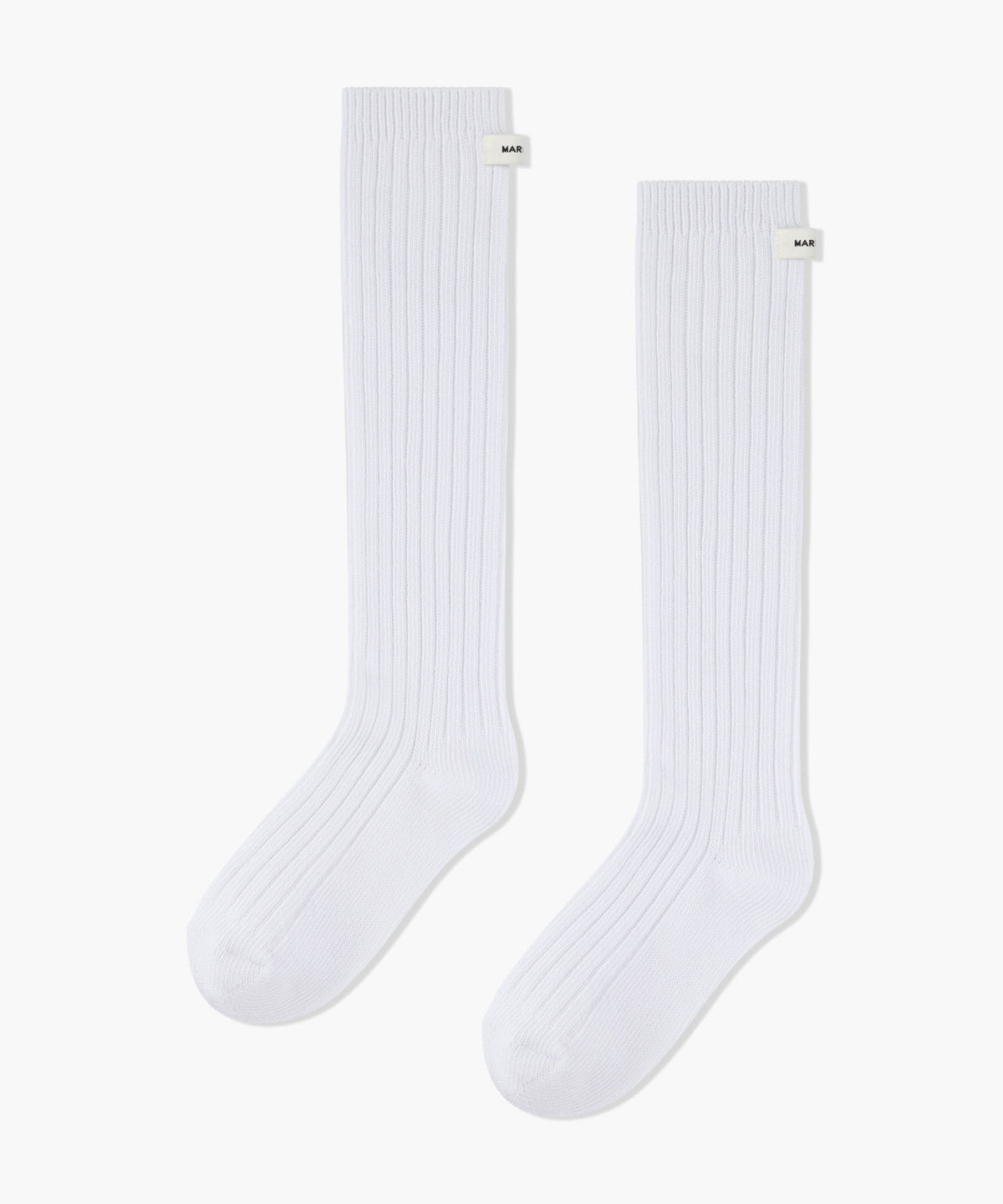 Marithe & Francois Girbaud - Basic Soft Middle Socks (White) product image 1 | TRAB K-Fashion Australia