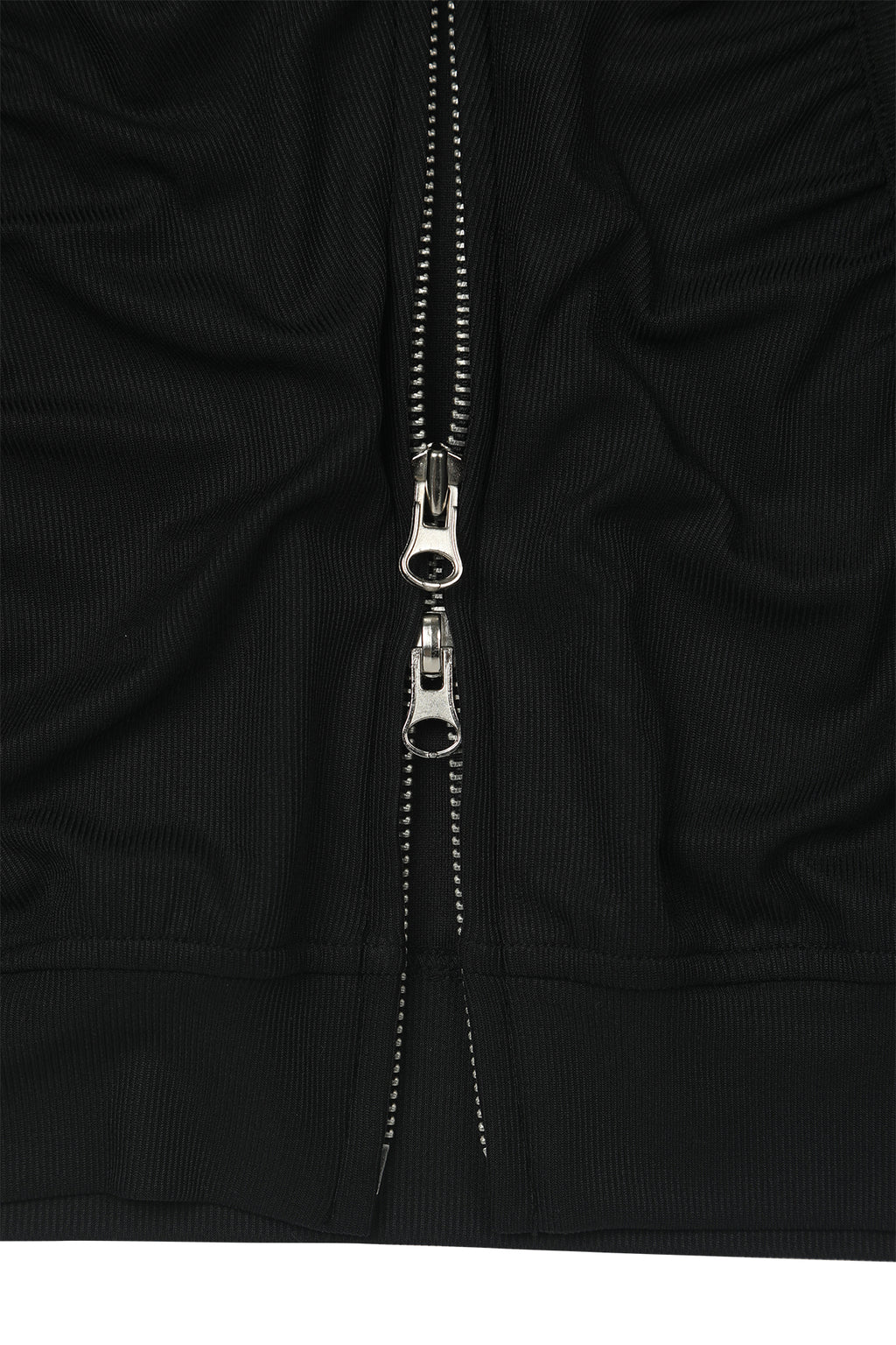 Deinet - Shirring Hood Zip Up (Black) product image 11 | TRAB K-Fashion Australia