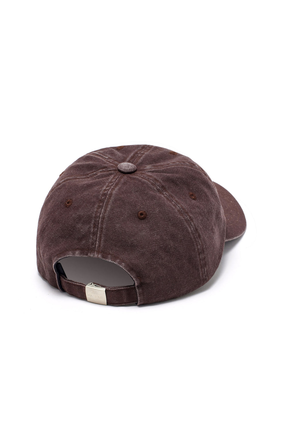 Matin Kim - Matin Cursive Ball Cap (Brown) product image 3 | TRAB K-Fashion Australia