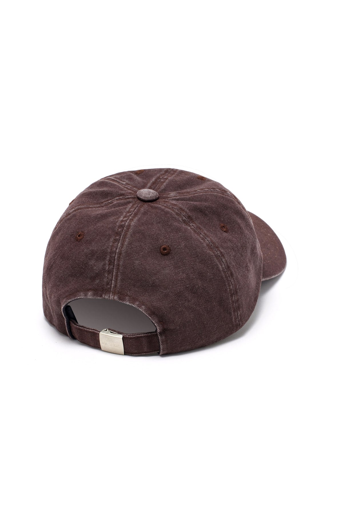 Matin Kim - Matin Cursive Ball Cap (Brown) product image 3 | TRAB K-Fashion Australia