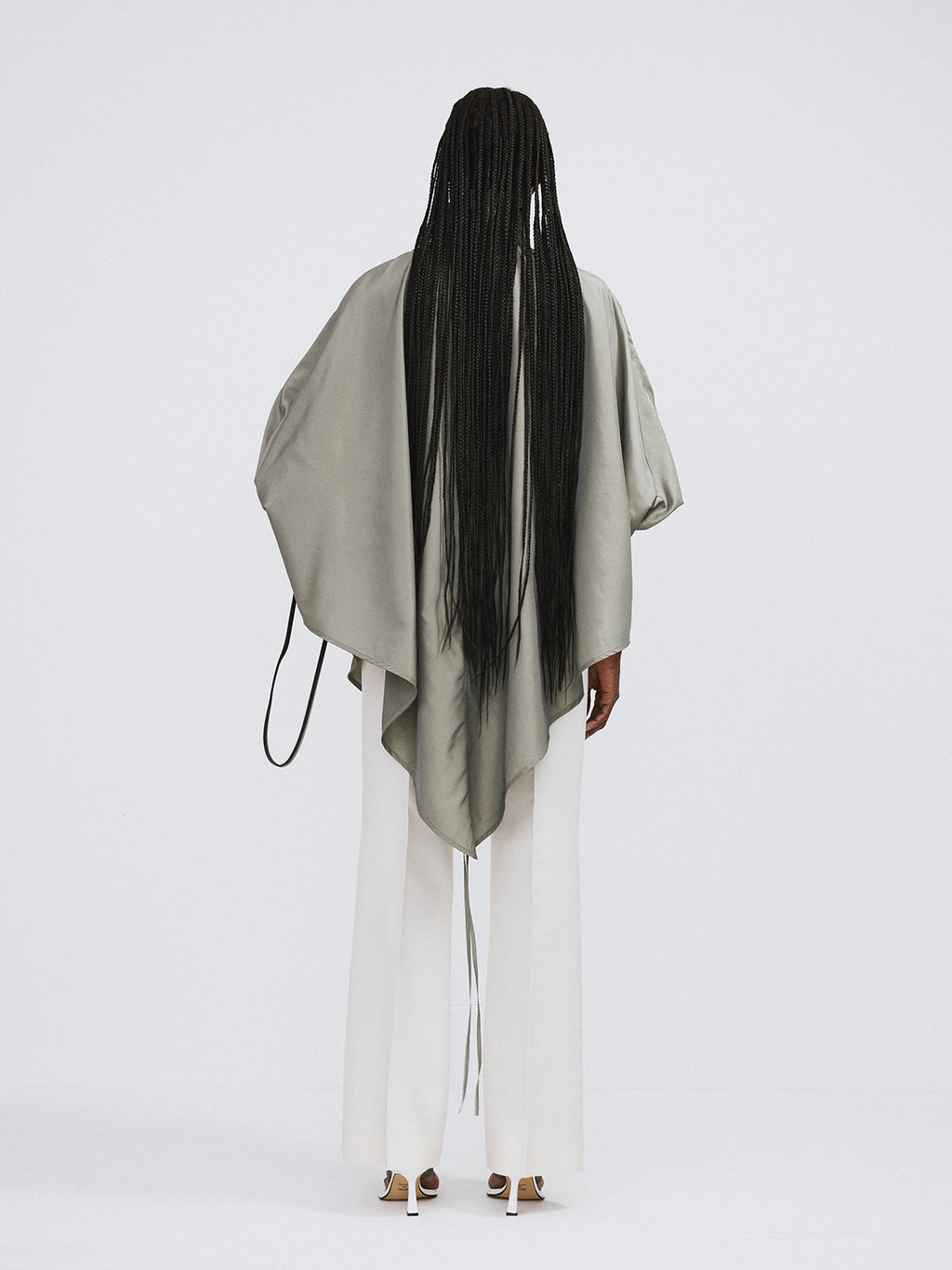 Recto - Oversized Cape Jumper (Light Khaki) product image 4 | TRAB K-Fashion Australia