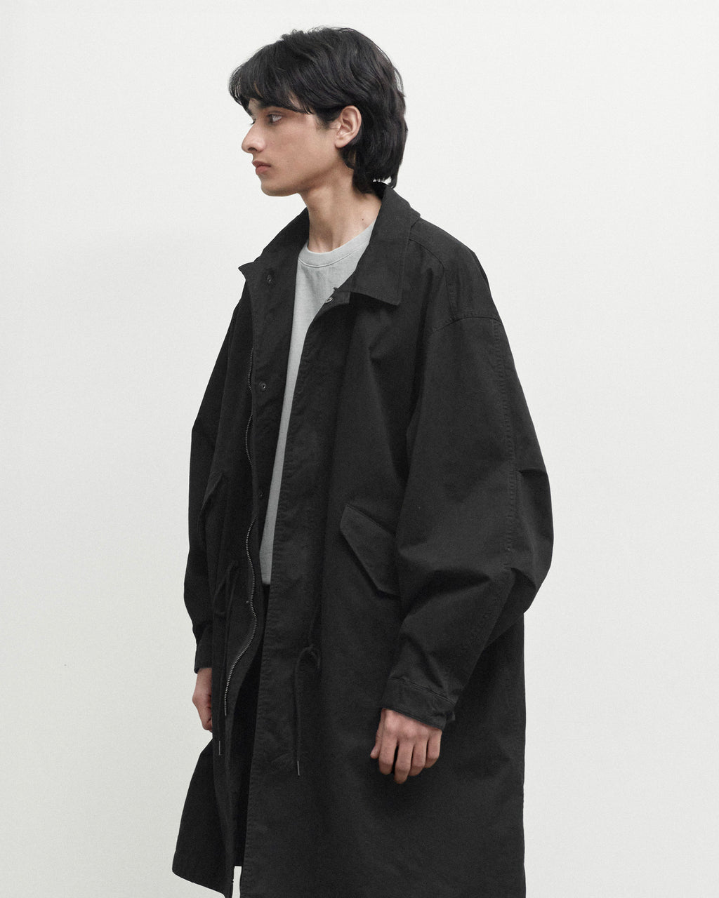 Brownyard - Washed Field Coat (Black) product image 3 | TRAB K-Fashion Australia