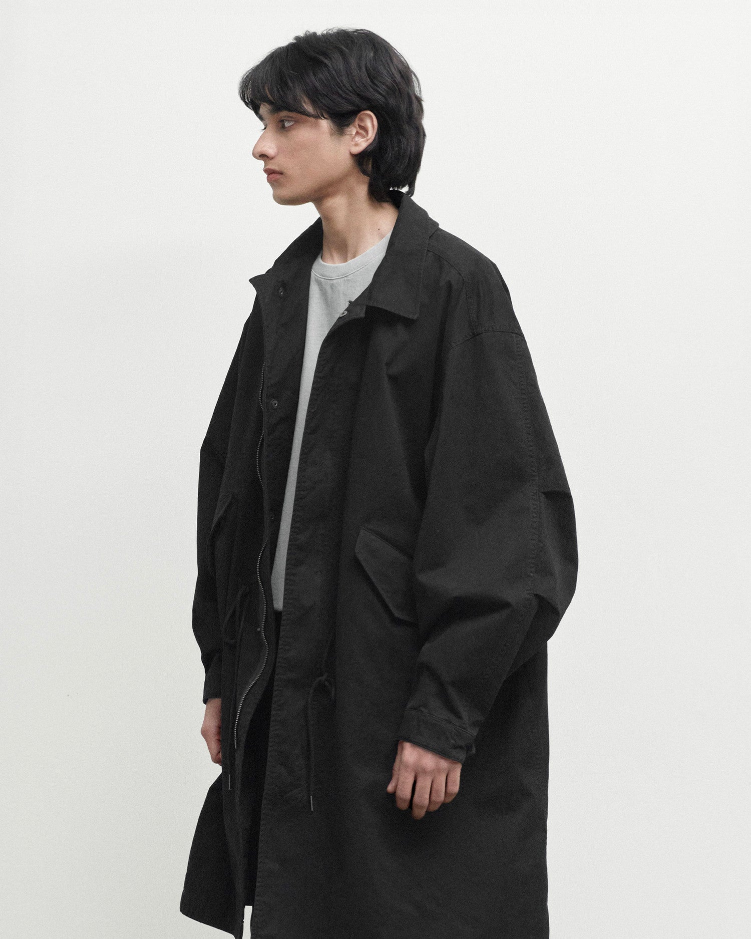 Brownyard - Washed Field Coat (Black) product image 3 | TRAB K-Fashion Australia