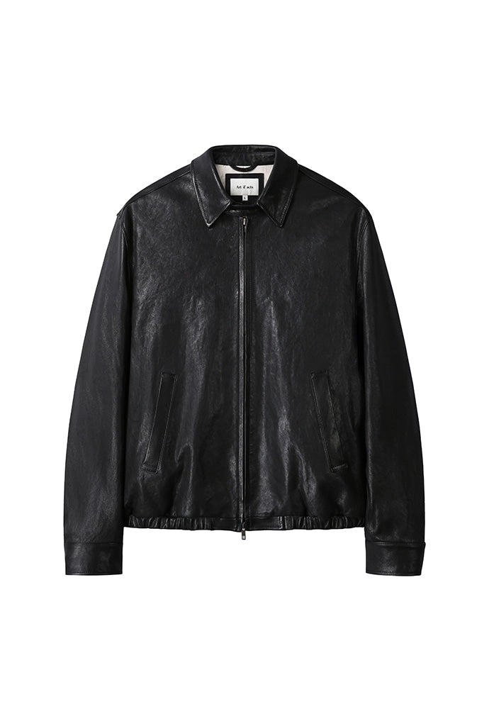 Art if acts - Vegetable Leather Swing Jacket (Black) product image 8 | TRAB K-Fashion Australia