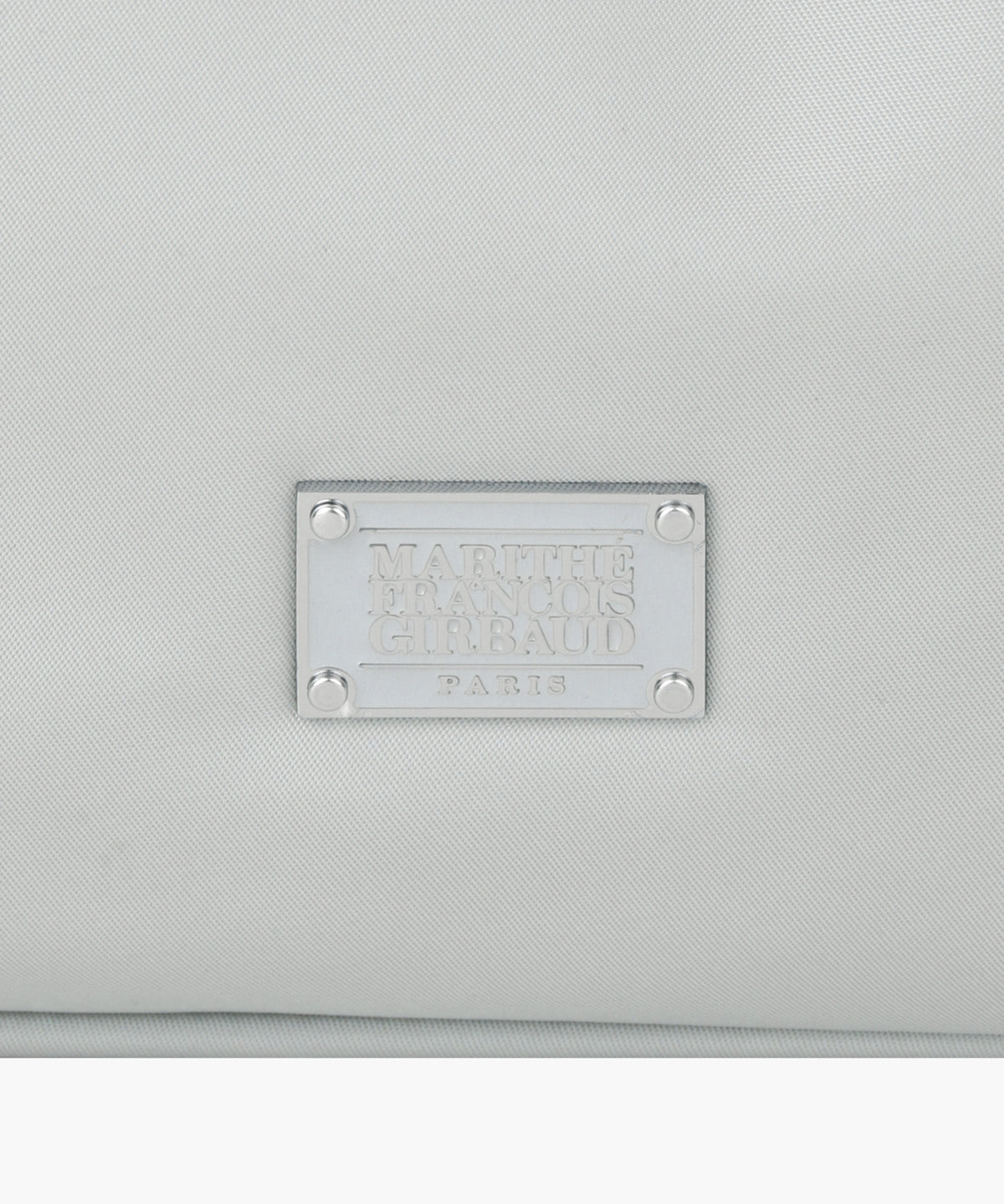 Marithe & Francois Girbaud - Classic Logo One Shoulder Bag (Light Gray) product image 4 | TRAB K-Fashion Australia