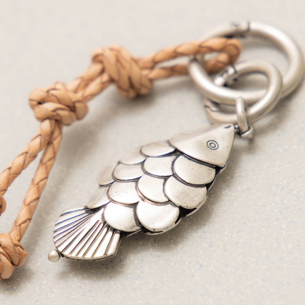Towtow Archive - Fish Keyring (Silver) product image 2 | TRAB K-Fashion Australia