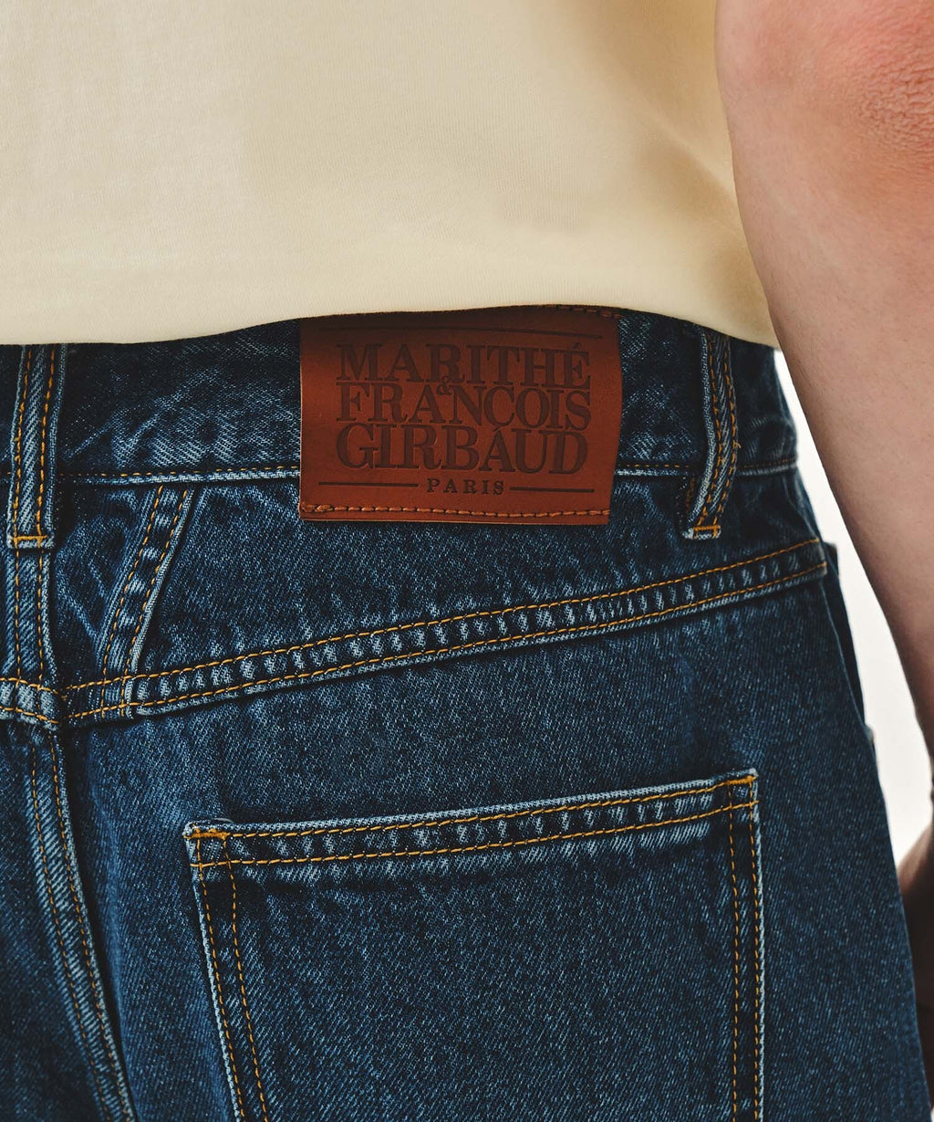 Marithe & Francois Girbaud - Bermuda Denim Pants (Blue) product image 2 | TRAB K-Fashion Australia