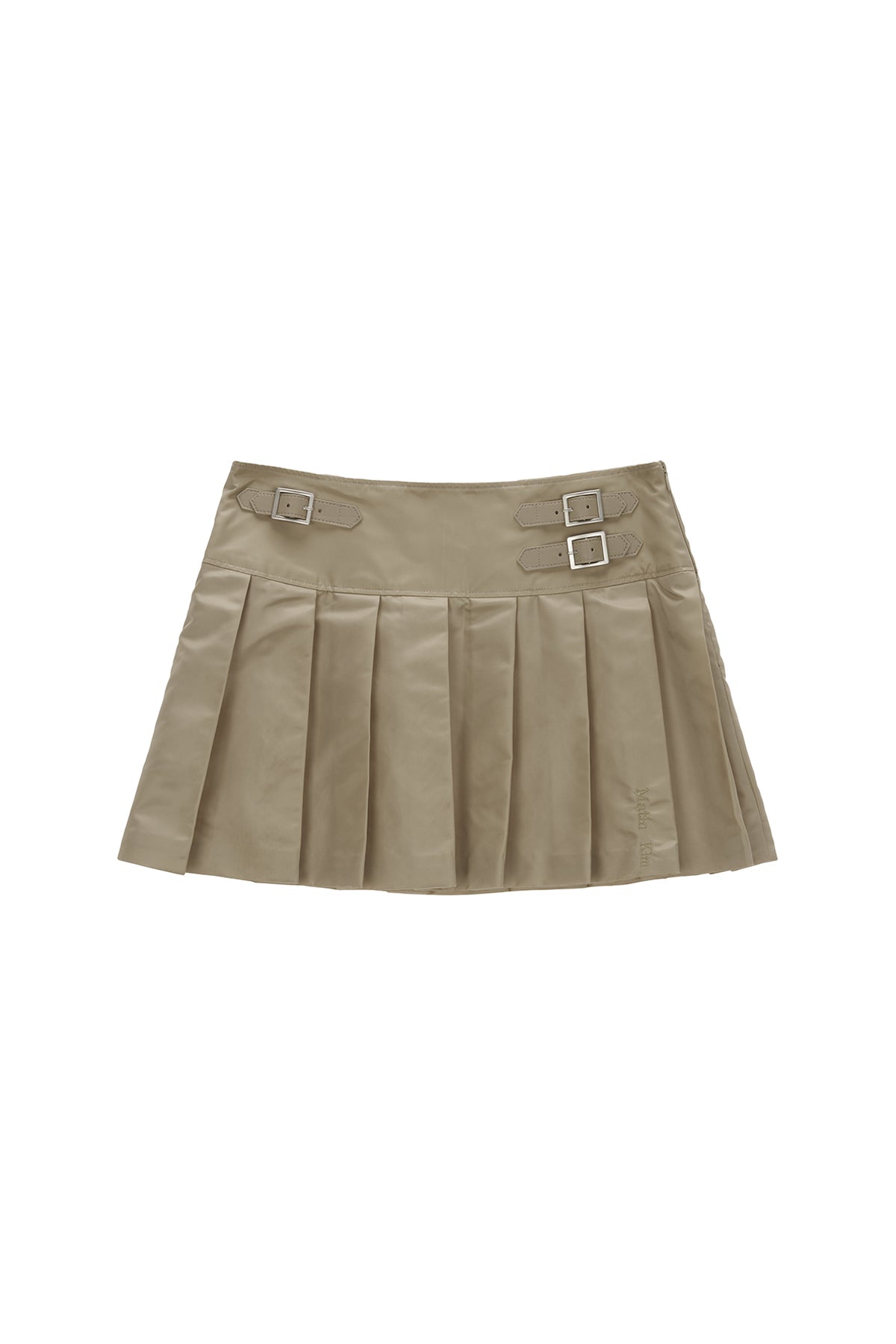 Matin Kim - Lowrise Pleats Mini Skirt (Black) product image 11 | TRAB K-Fashion Australia