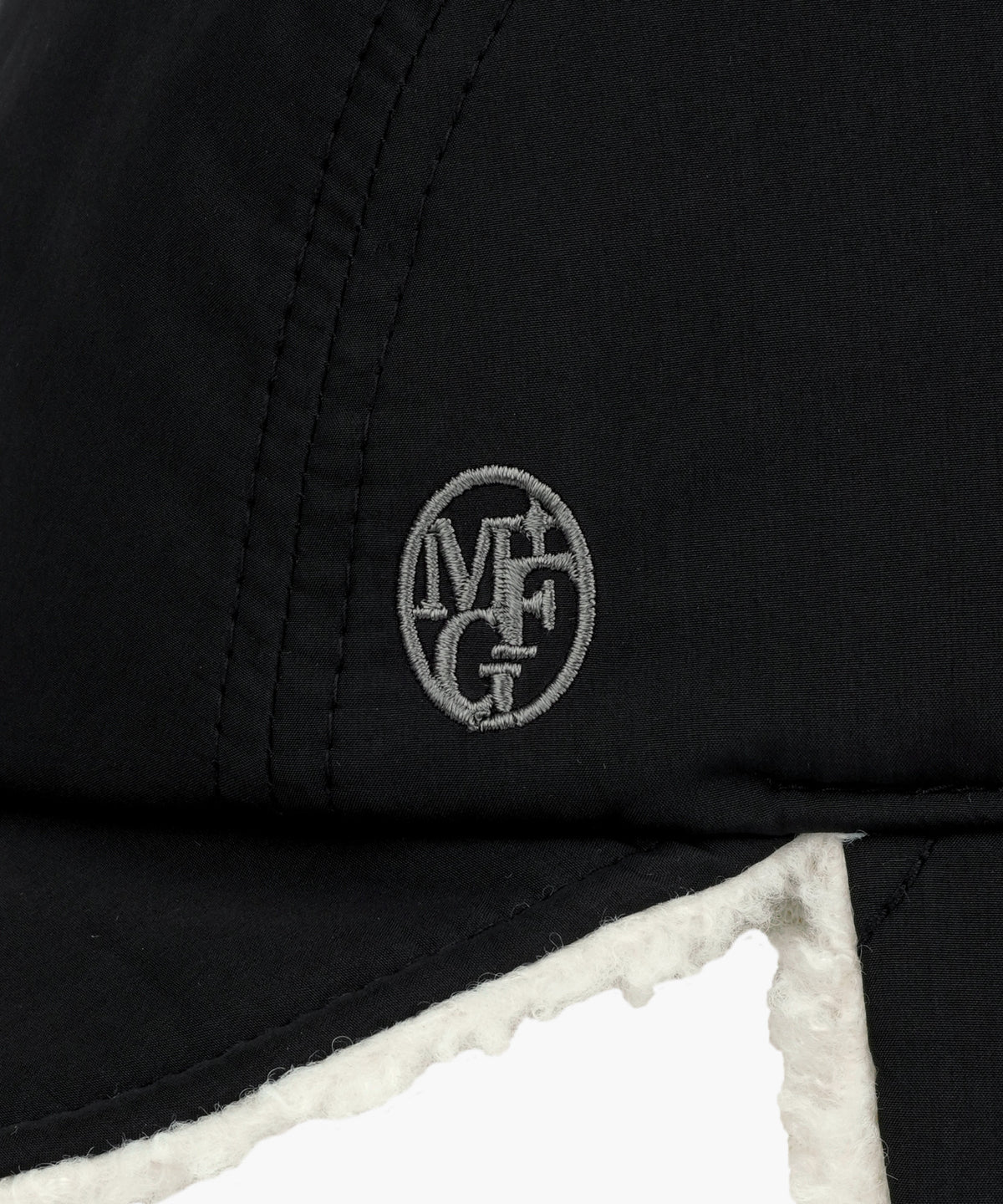 Marithe & Francois Girbaud - Quilted Earflap Cap (Black) product image 5 | TRAB K-Fashion Australia