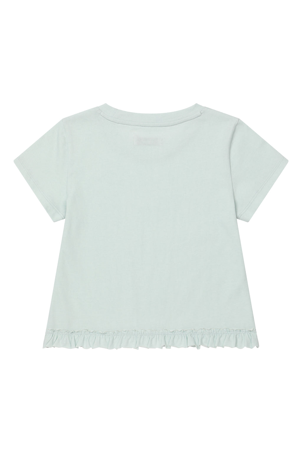 Deinet - Ruffle Washed T-Shirt (Mint) product image 10 | TRAB K-Fashion Australia