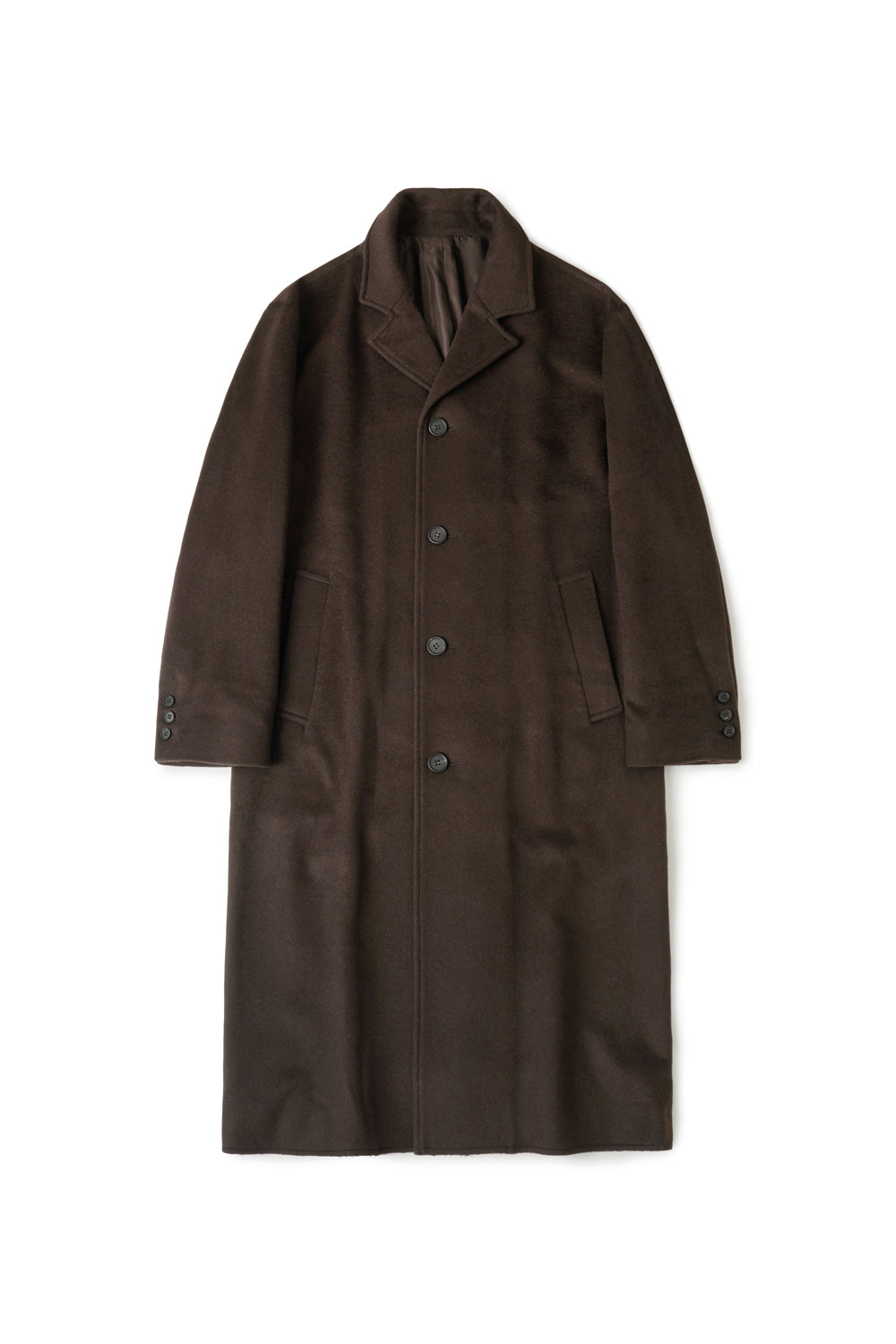 Hatchingroom - Chesterfield Coat Dark (Brown) product image 1 | TRAB K-Fashion Australia