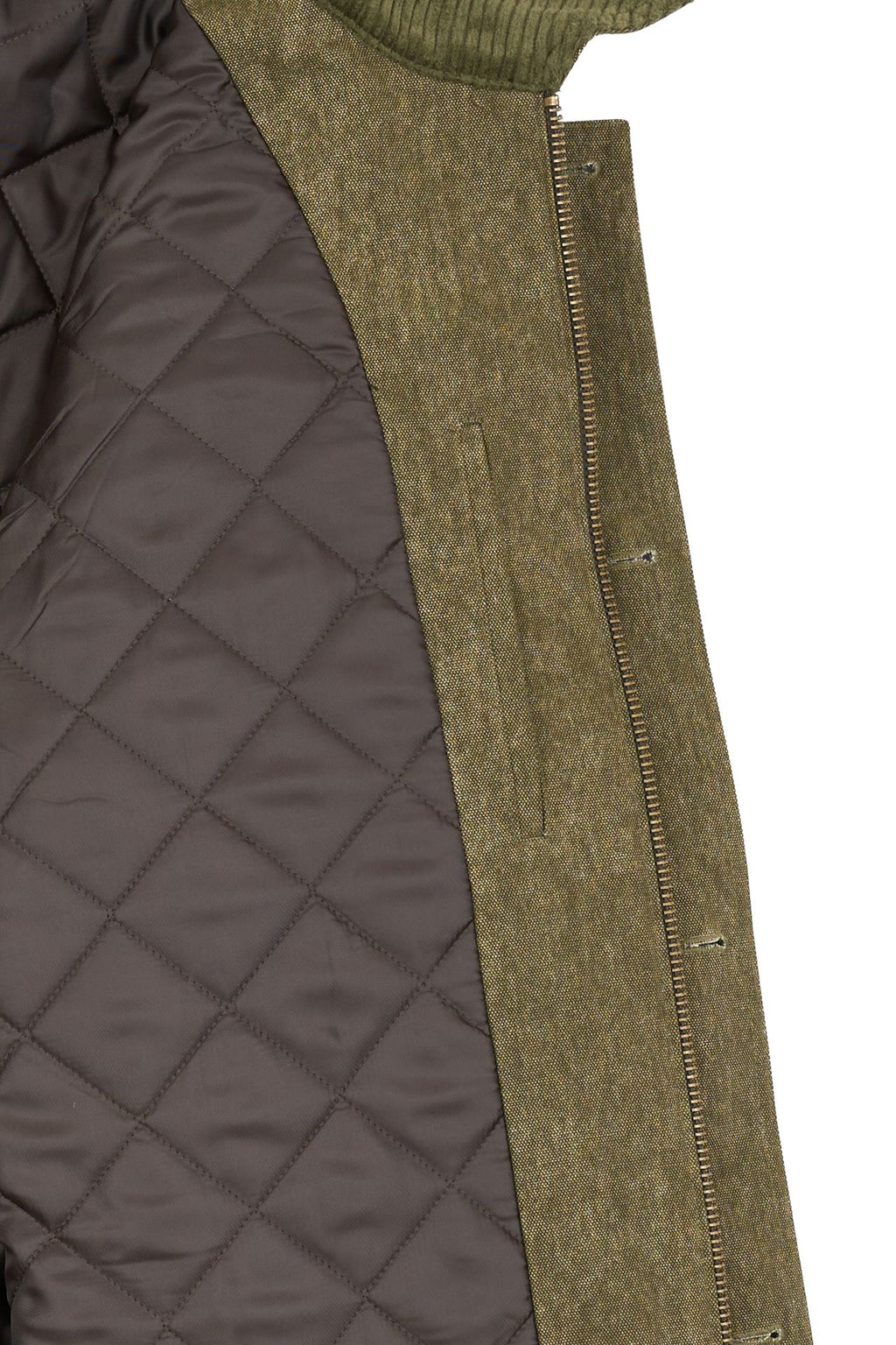 Ioedle - Headlight Quilted Heavy Jacket (Olive) product image 1 | TRAB K-Fashion Australia