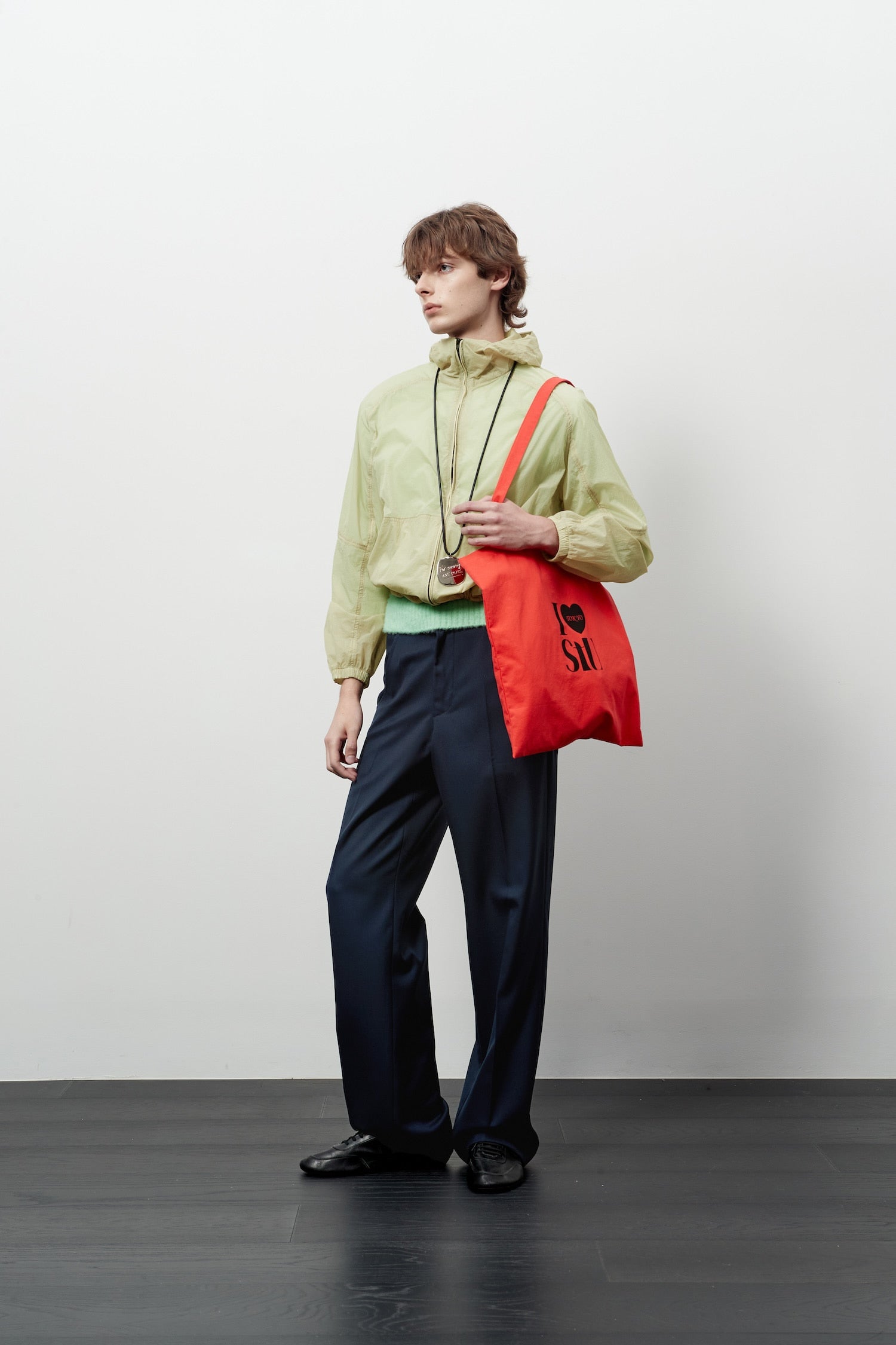 Stu - Round Cut Windbreaker (Beige) product image 7 | TRAB K-Fashion Australia