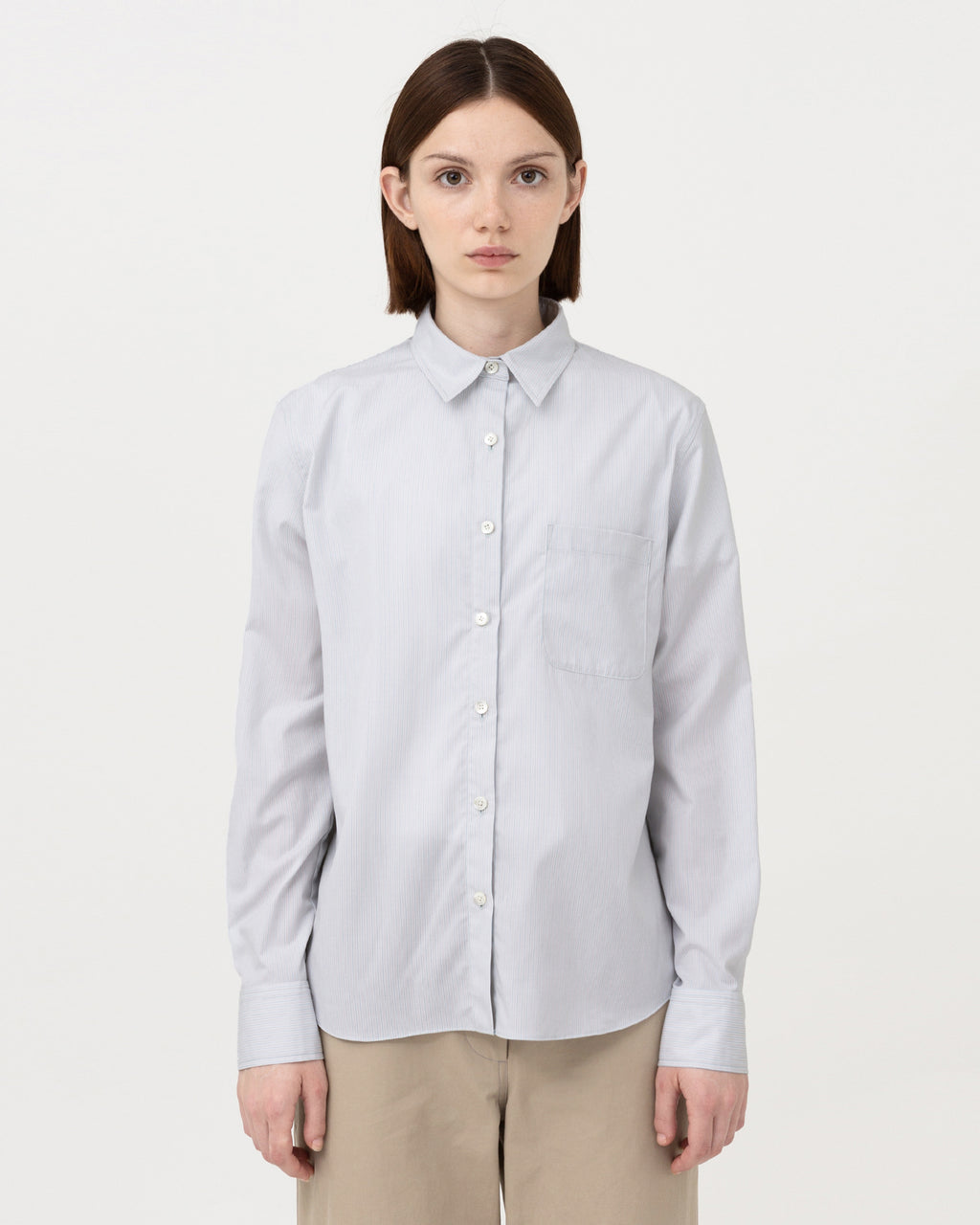 Brownyard - Steady Shirt (Pink Stripe) product image 1 | TRAB K-Fashion Australia