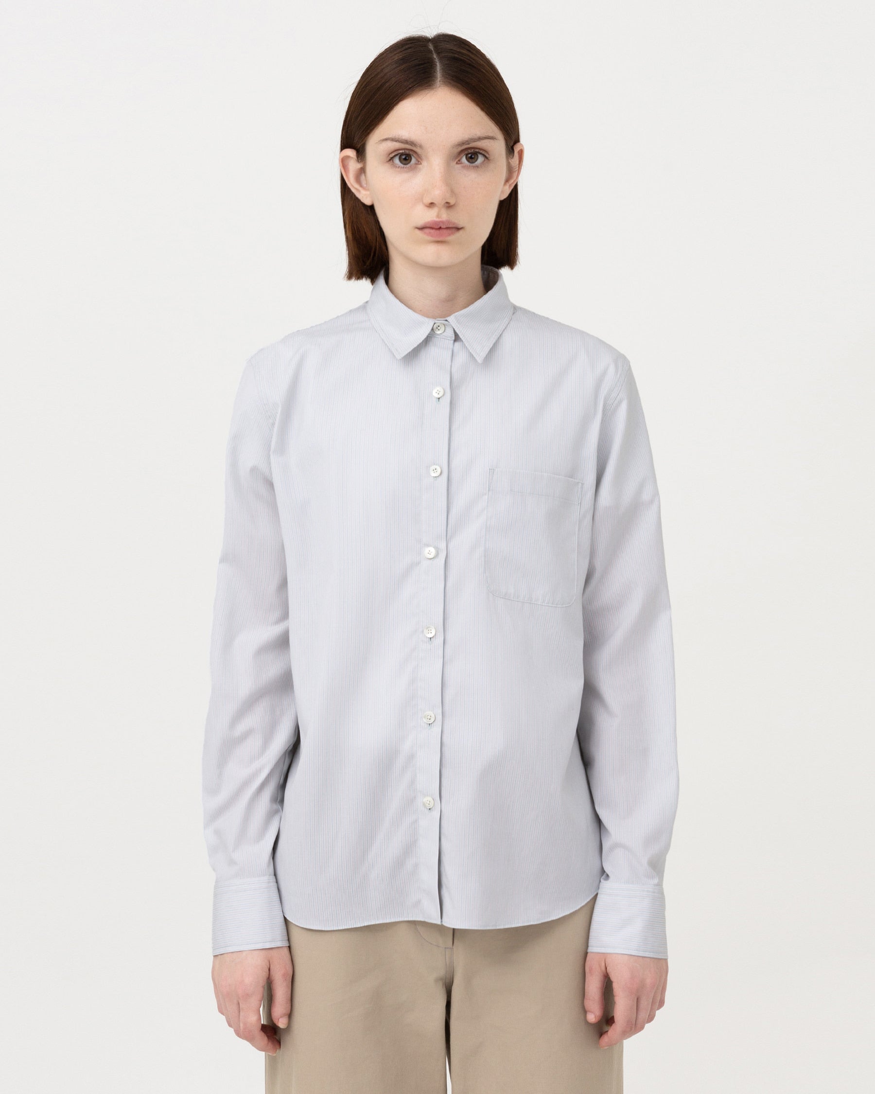 Brownyard - Steady Shirt (Pink Stripe) product image 1 | TRAB K-Fashion Australia